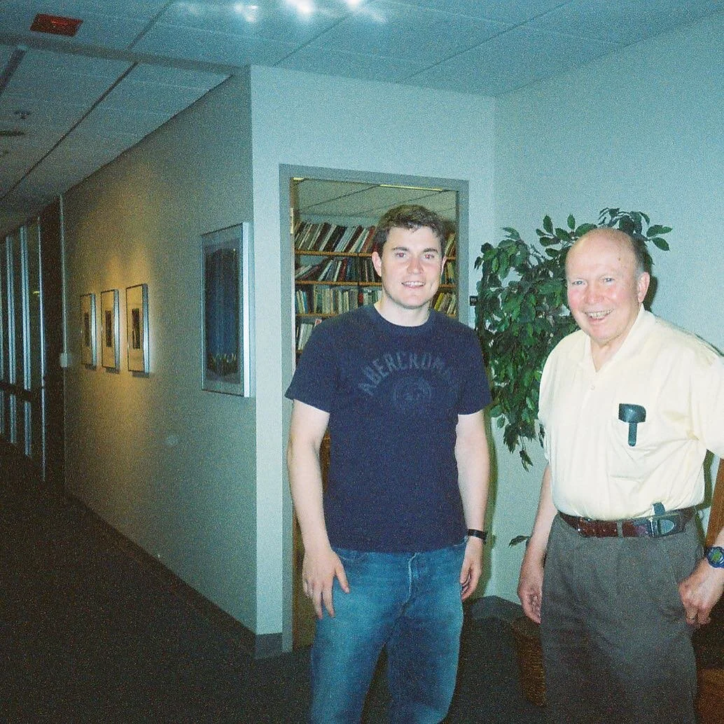 With Prof Tom Allen, MIT Sloan