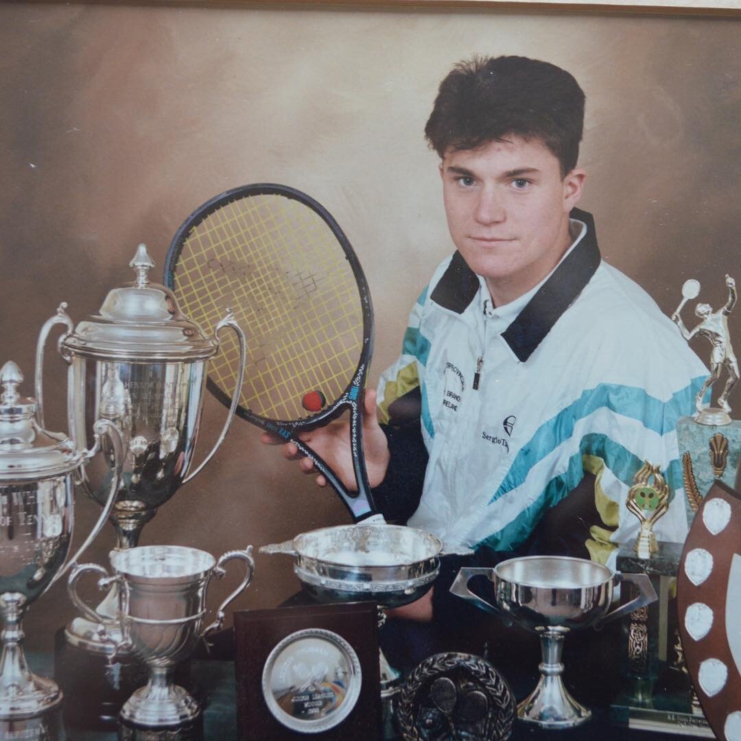 Enjoy playing tennis