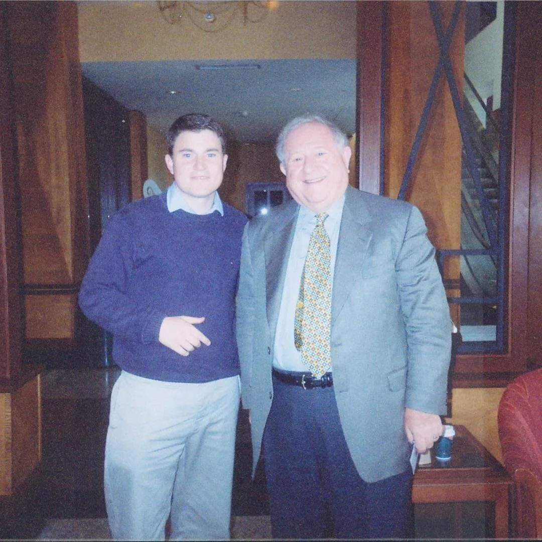 With Ed Robert, MIT Professor