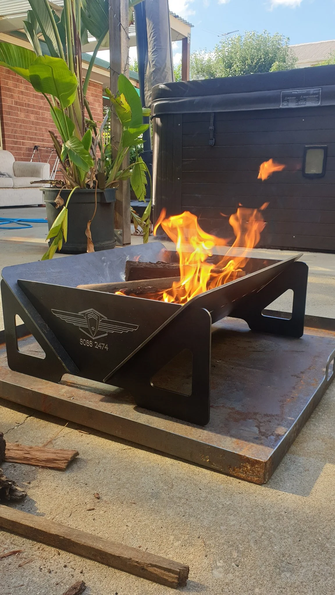 Flat Pack Fire Pits — Bel's Metal Art