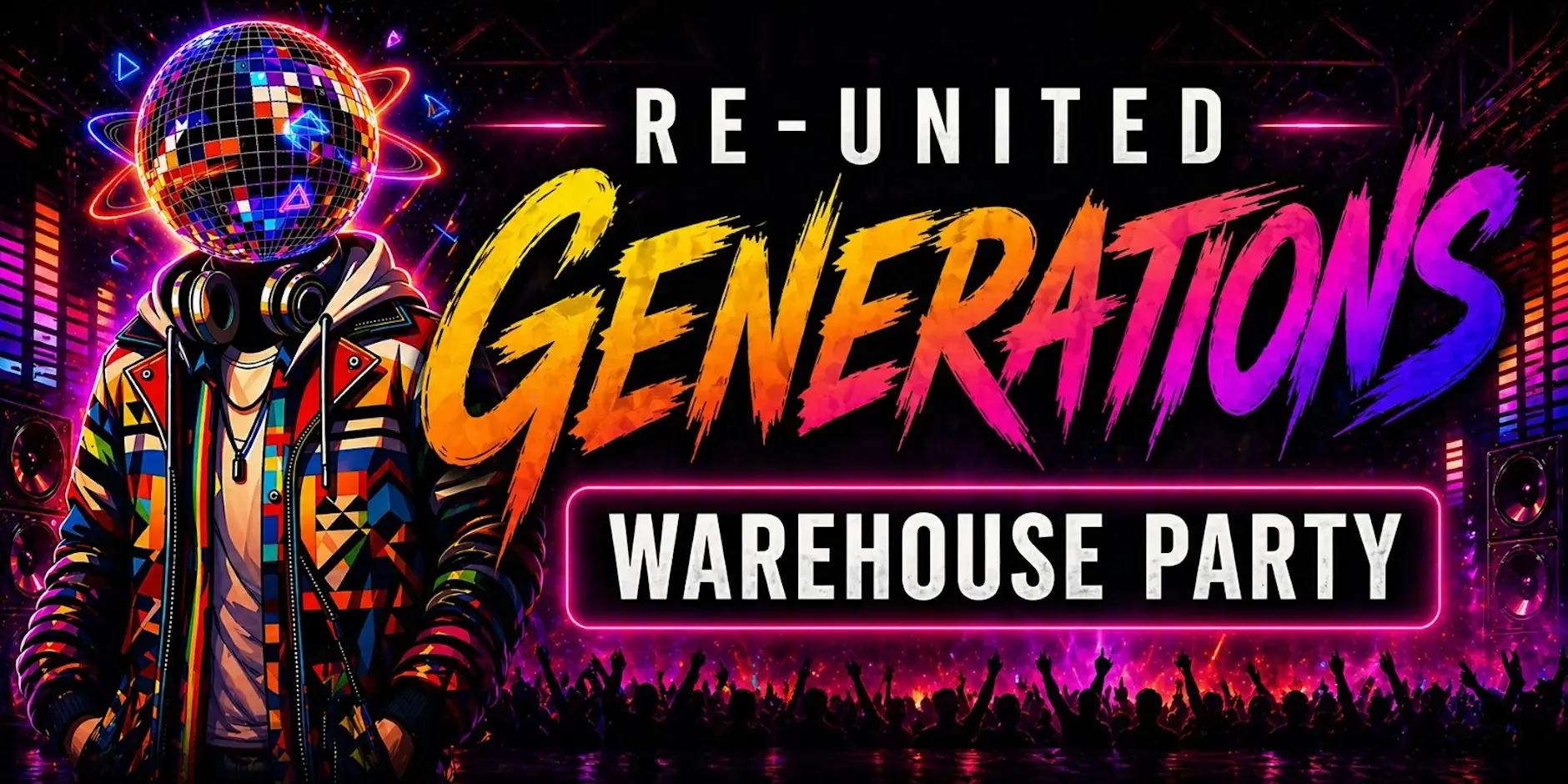 RE-UNITED GENERATIONS WAREHOUSE PARTY