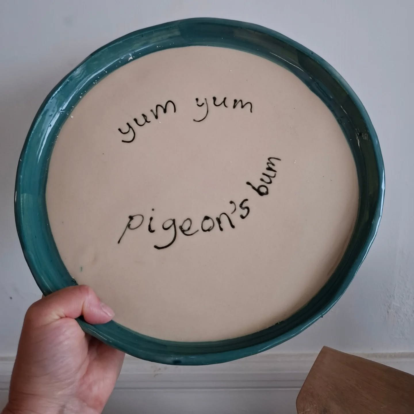 Some fun plates for your dinner party. 

#stleonardsceramics
