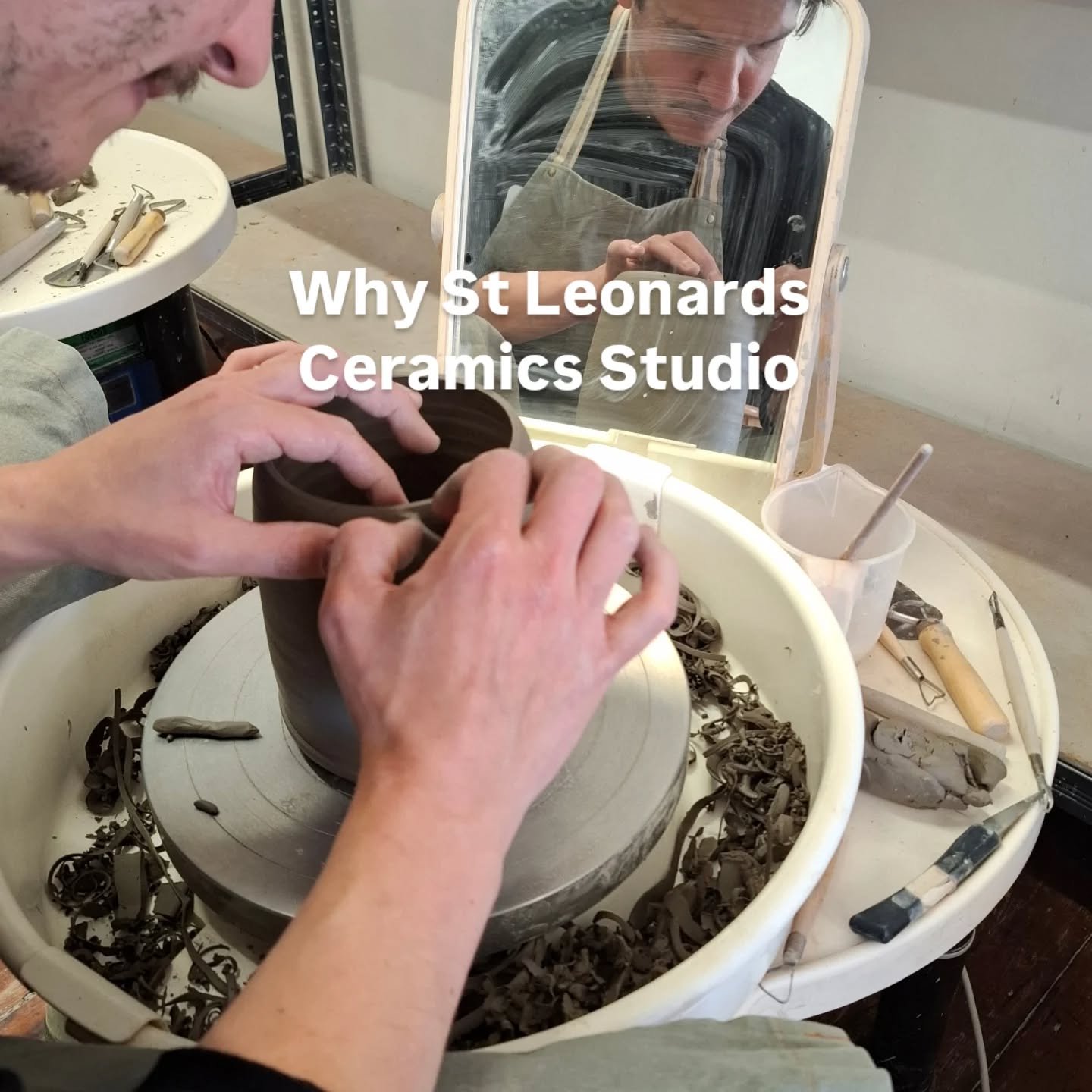 St Leonard&rsquo;s Ceramics Studio is a teaching and creative space dedicated to ceramics and pottery. Our focus is on helping students of all levels, from complete beginners to more advanced makers to develop skills in both&nbsp;wheel throwing&nbsp;
