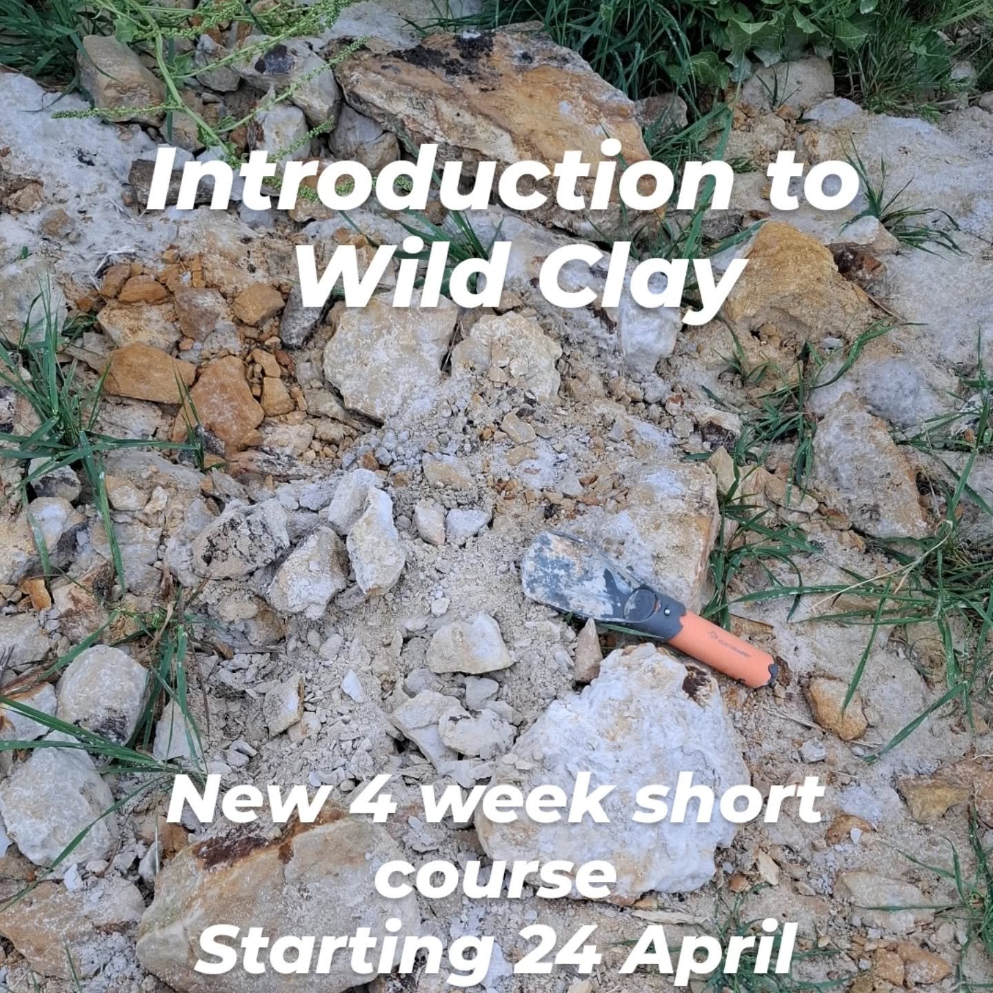 Our popular Wild Clay 4 week course is back this spring.

This short course is designed for anyone interested in learning how to work with wild, locally sourced clay as a material. Most commercial clays available today have gone through extensive ind