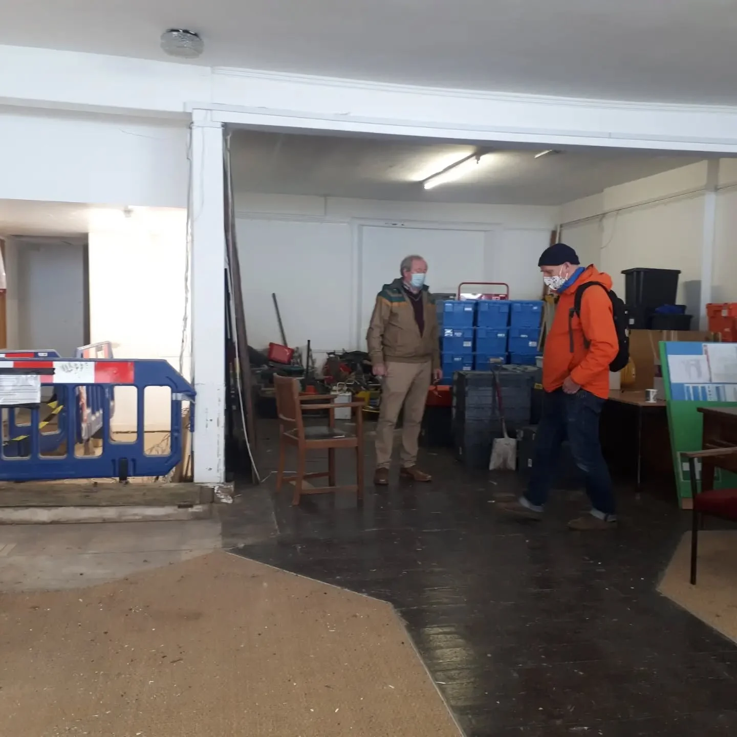 This month we are celebrating 5 years of St Leonards Ceramics.  It's been a lot of hard work, but the best decision I made. 
I will be sharing lots of photos of the past 5 years over the week until our party. 
So, here is the space when I first saw i