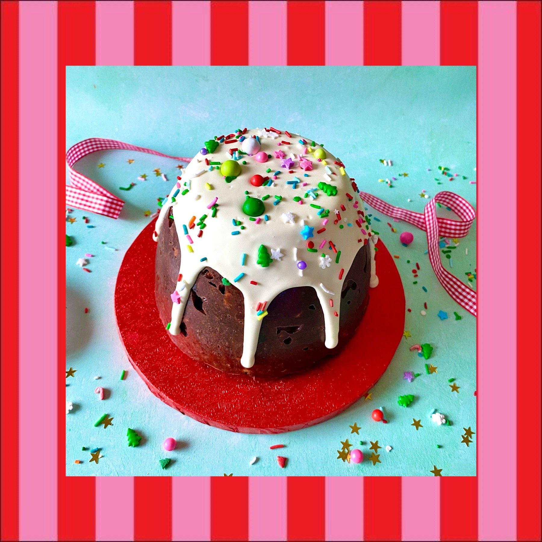 christmas pudding chocolate white sprinkles.jpeg