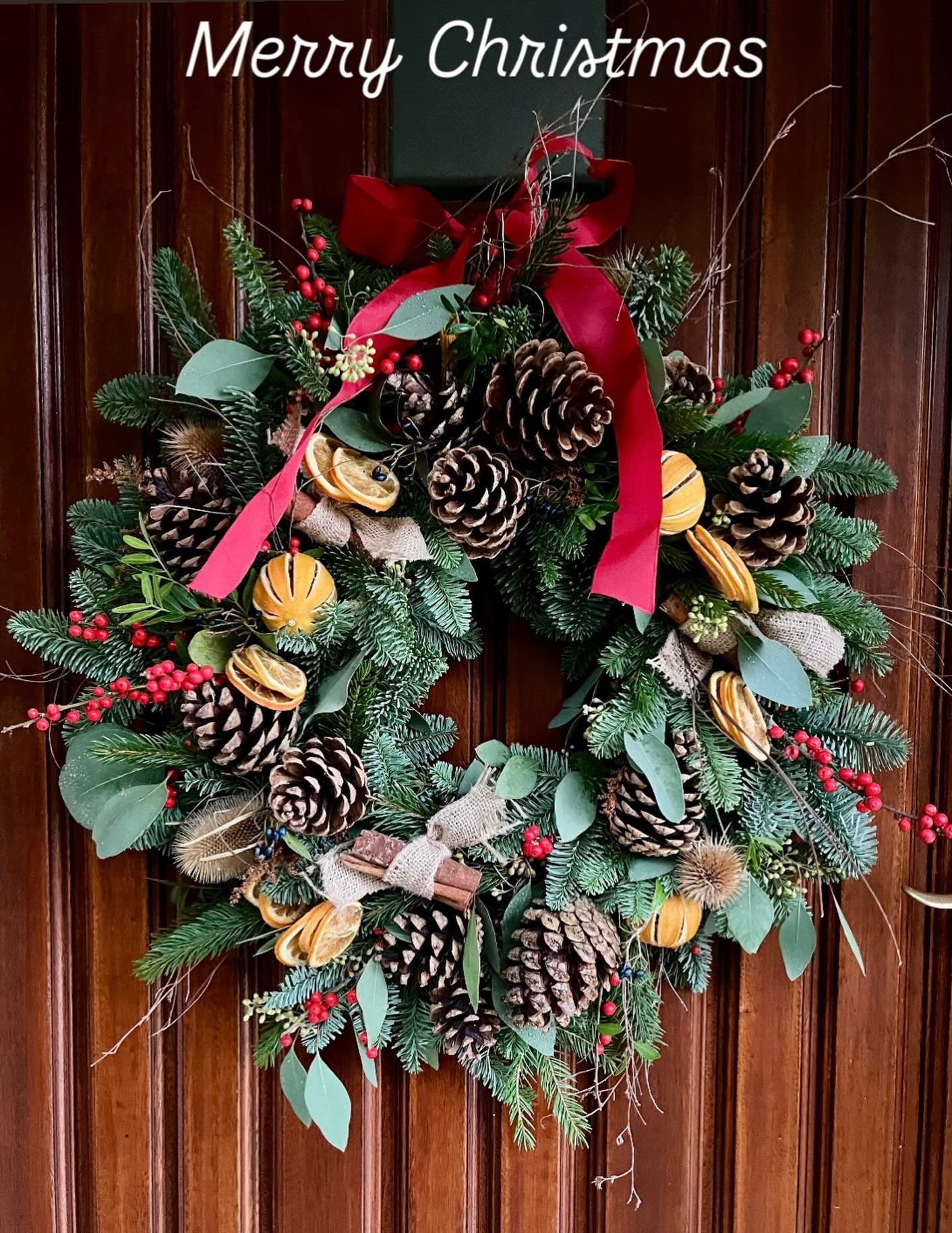 Tomorrow we close our doors for the Christmas break. We've had a very busy and enjoyable year working in the garden and delivering a whole range of floristry workshops from our home at The Bath Greenhouse. We'd like to say a special thank you to ever