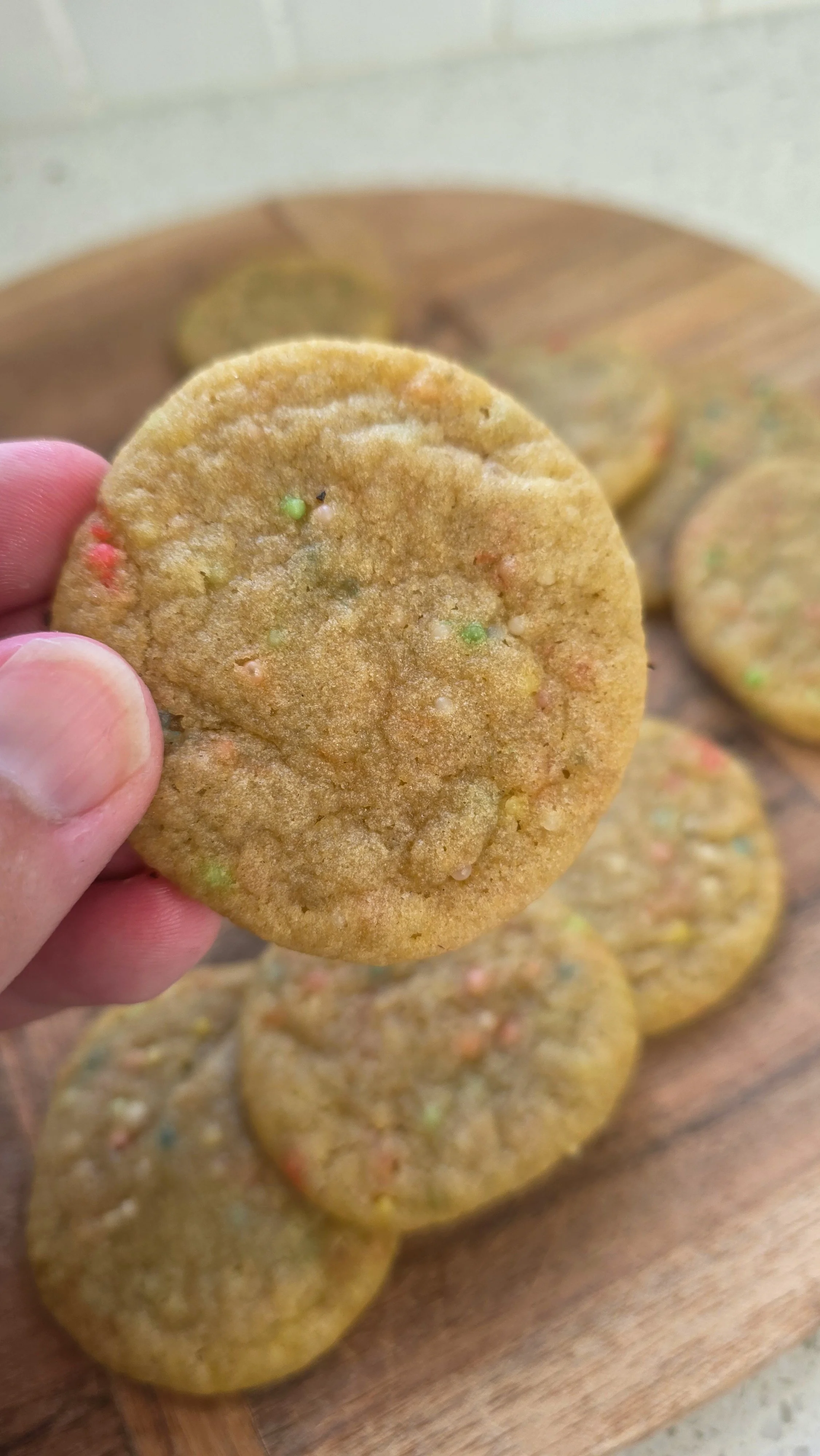 Aunty Kath's 100s & 1000s cookie baked