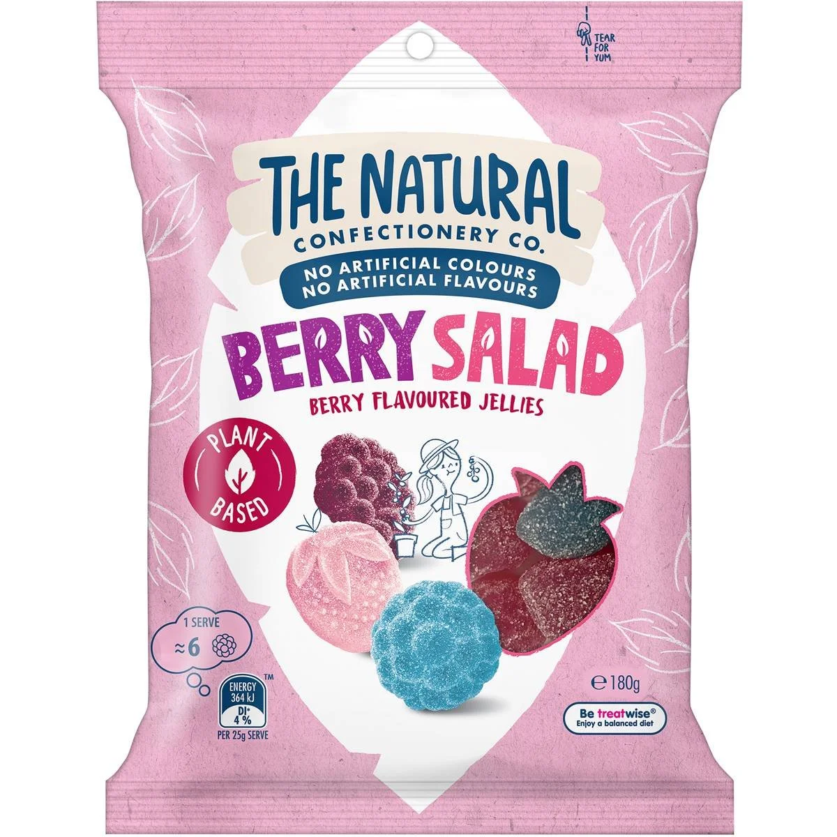 Natural Confectionery Co Berry Salad Vegan