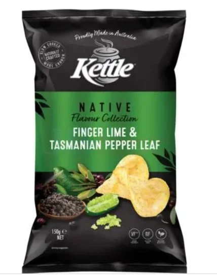 Kettle Finger Lime & Tasmanian Pepper Leaf vegan friendly