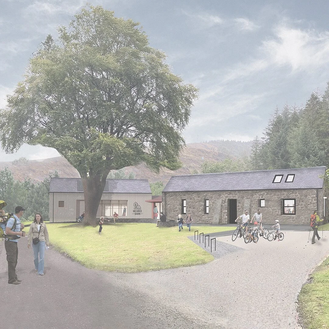 INCH is pleased to have received planning permission for the Inchree Barn in South Lochaber. We have been developing the proposals alongside the Nether Lochaber Community Association and the local community. The project converts the existing derelict