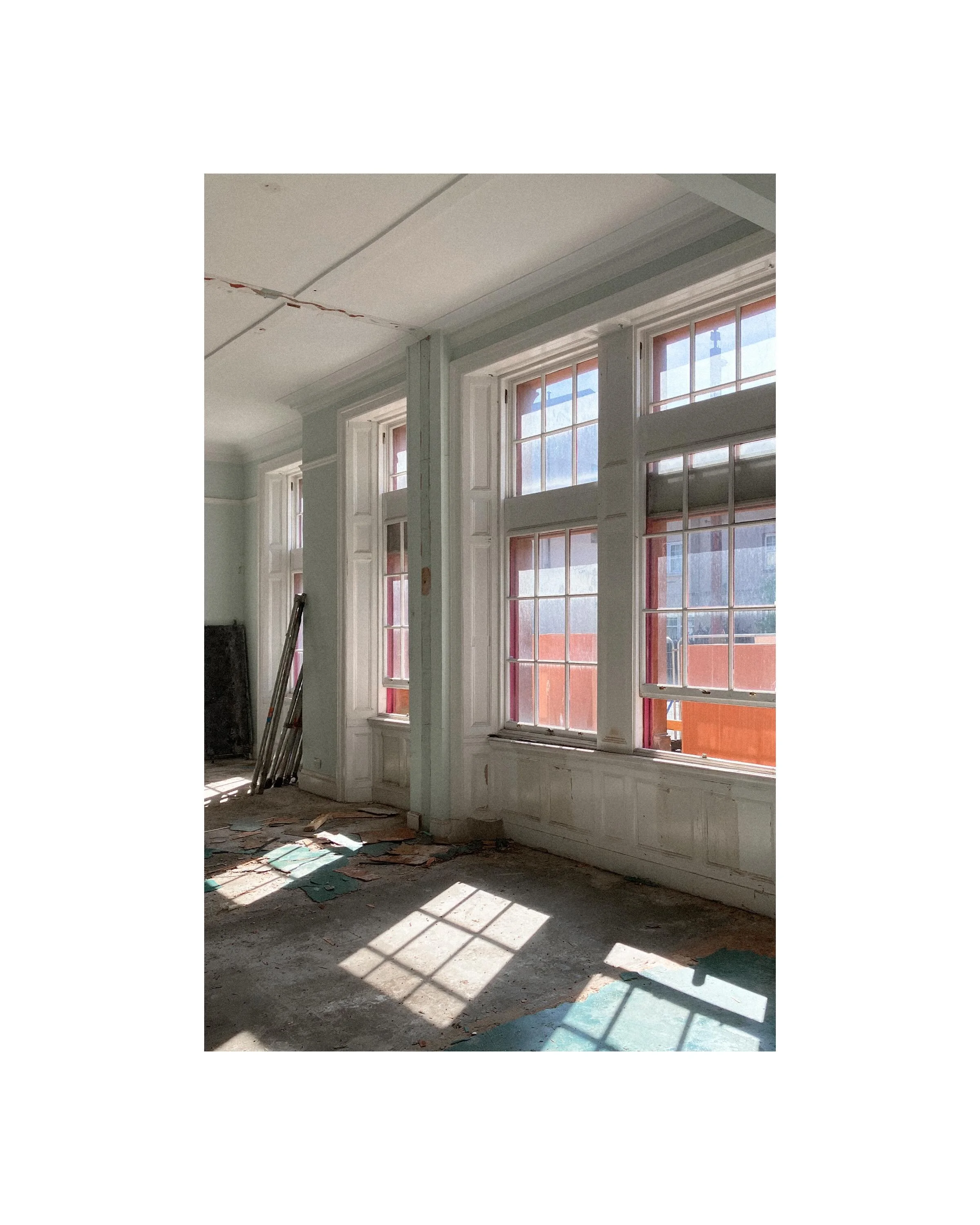 Progress on site at Cowdenbeath Town House, a C-listed building situated on the town&rsquo;s high street, at a recent site visit by INCH. Demolition works are now underway in the first step in transforming the building into an inclusive and vibrant a