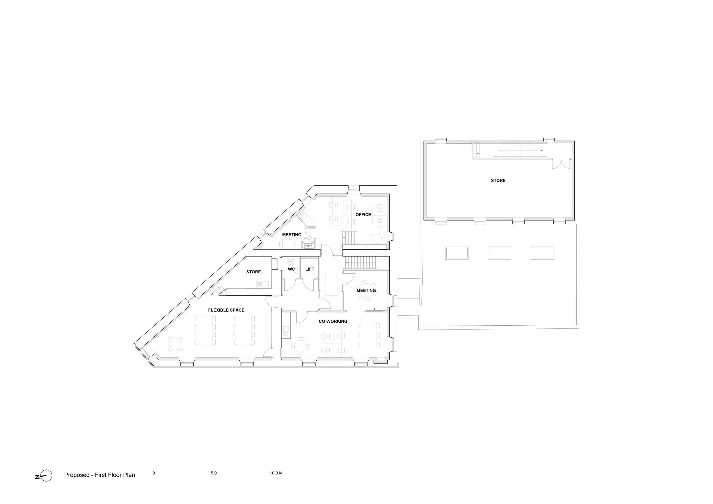First Floor + Attic Plan - As Proposed.JPG