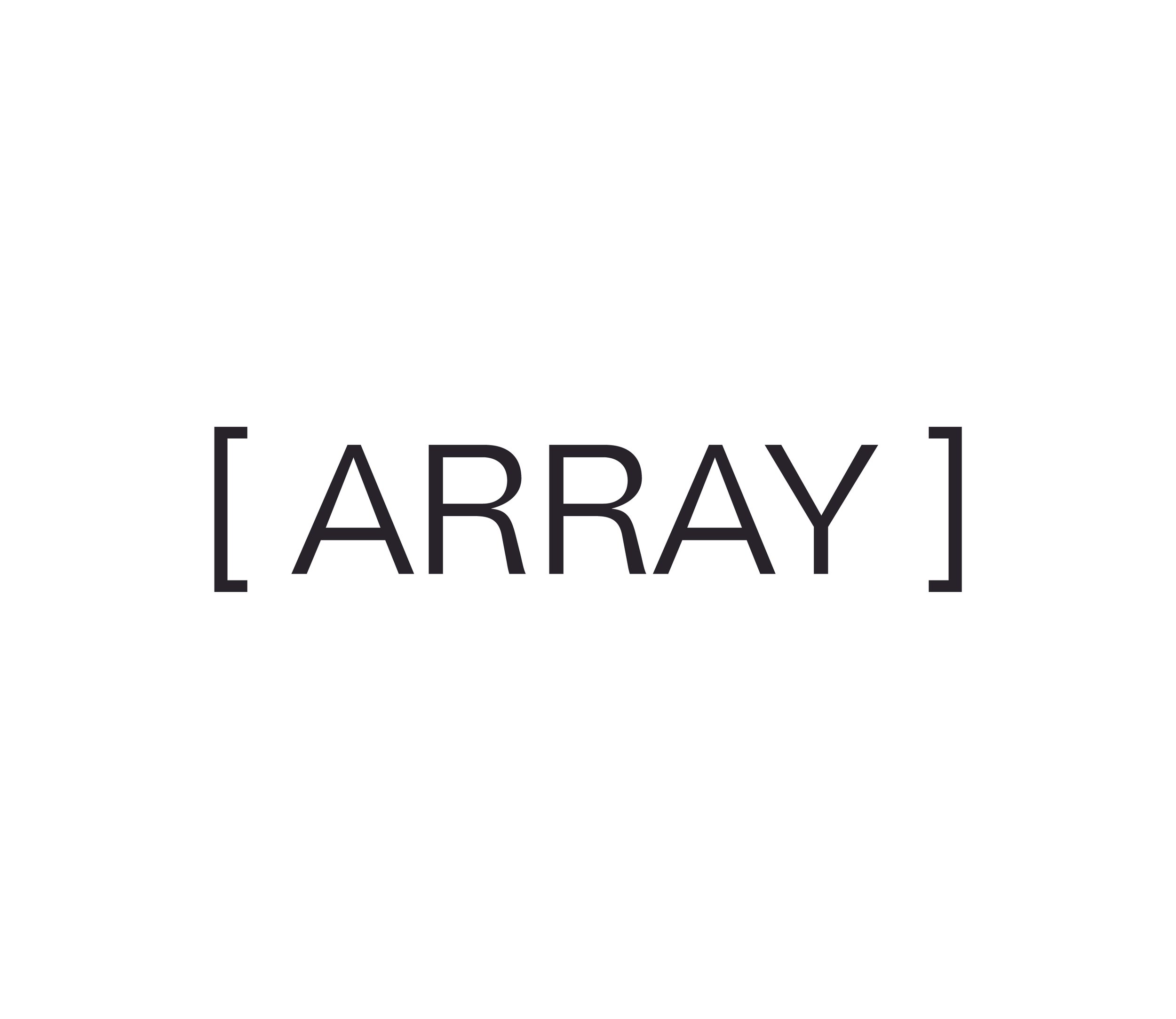 Text reading '[ARRAY]' in black font on a white background.