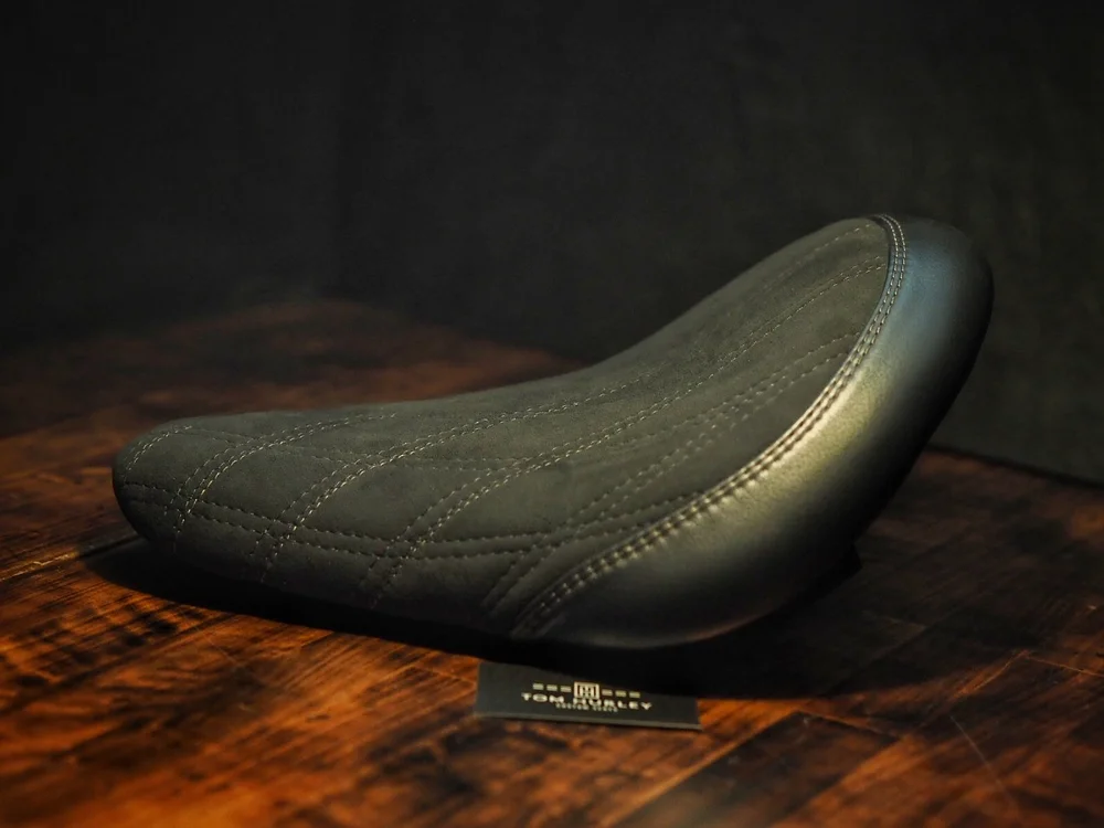 Triumph Bobber Floating seat Motone Cobra Base — Tom Hurley