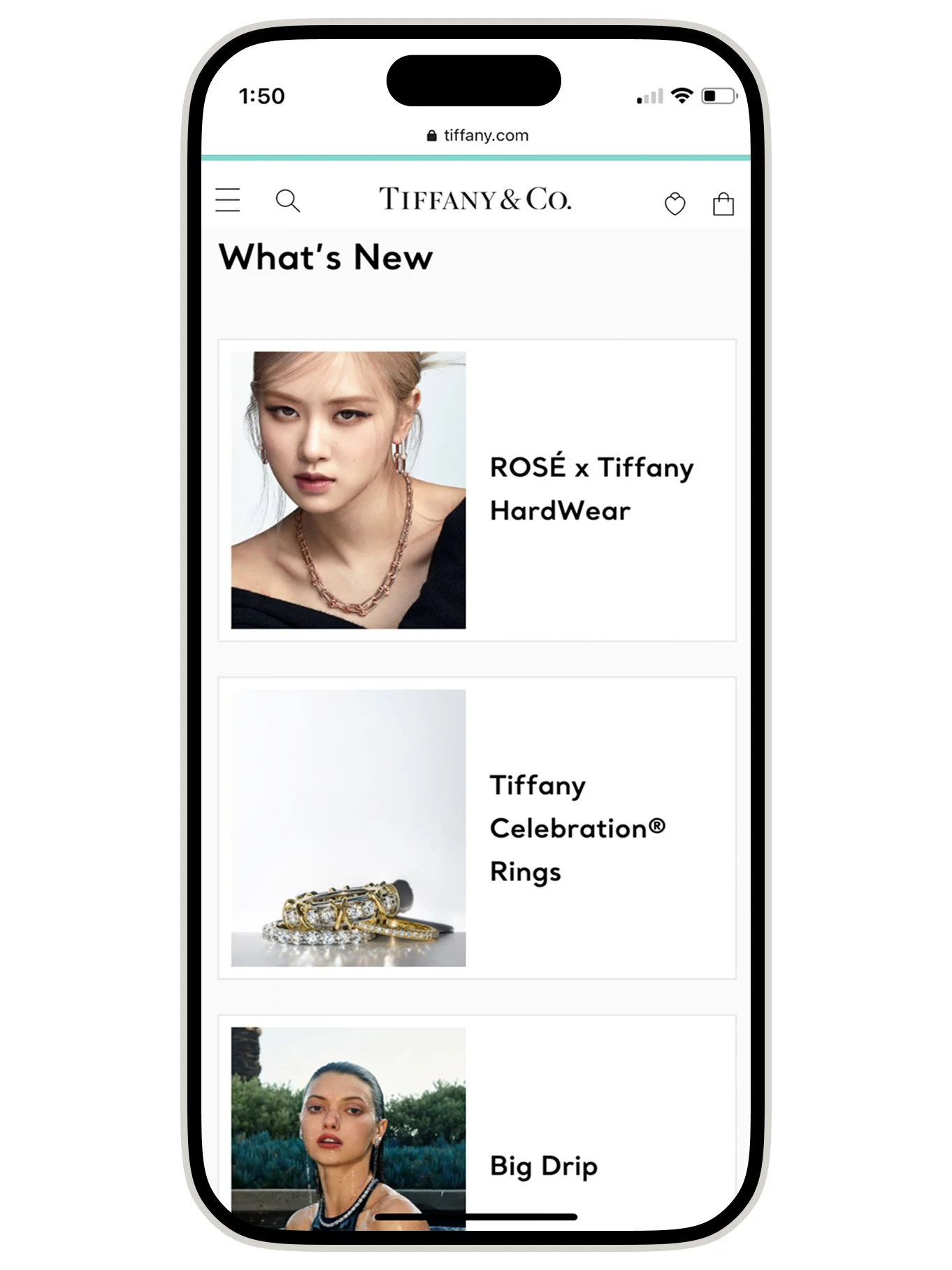Tiffany & Co.— Story Teaser