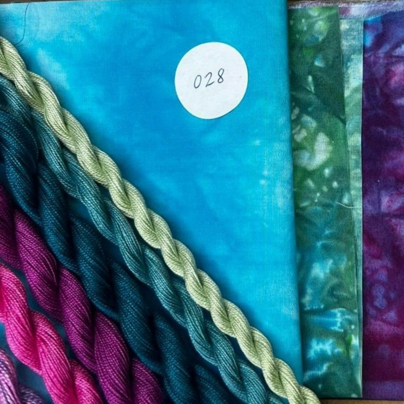 Bits And Bobs Box - Blue Magenta