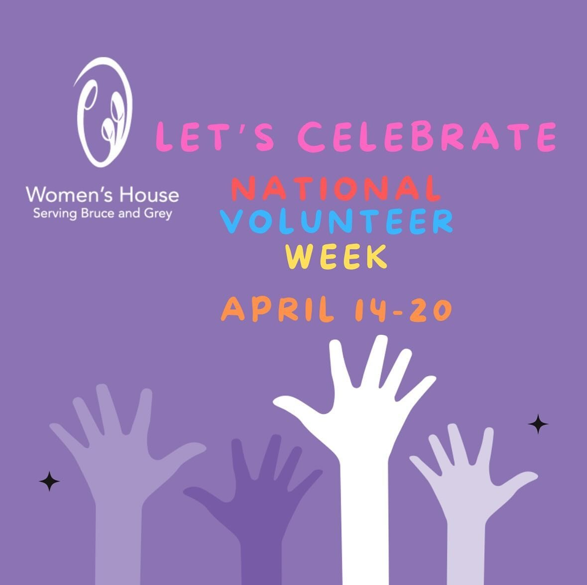 Women&rsquo;s House Serving Bruce &amp; Grey couldn&rsquo;t be what it is today without to hard work and support our volunteers do for our organization. Let&rsquo;s appreciate and thank them this week💪🏼🤗❤️ 
#whsbg #nationalvolunteerweek #kincardin