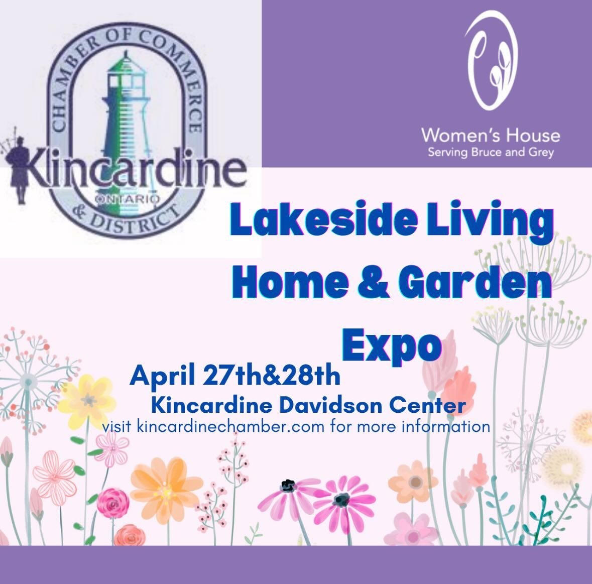 ☀️Happy Monday☀️
Looking forward to seeing everyone at Kincardine&rsquo;s Lakeside Living Home &amp; Garden Expo, this weekend at The Davidson Centre.

#whsbg #kincardinechamber #kincardinestrong #womenshelter