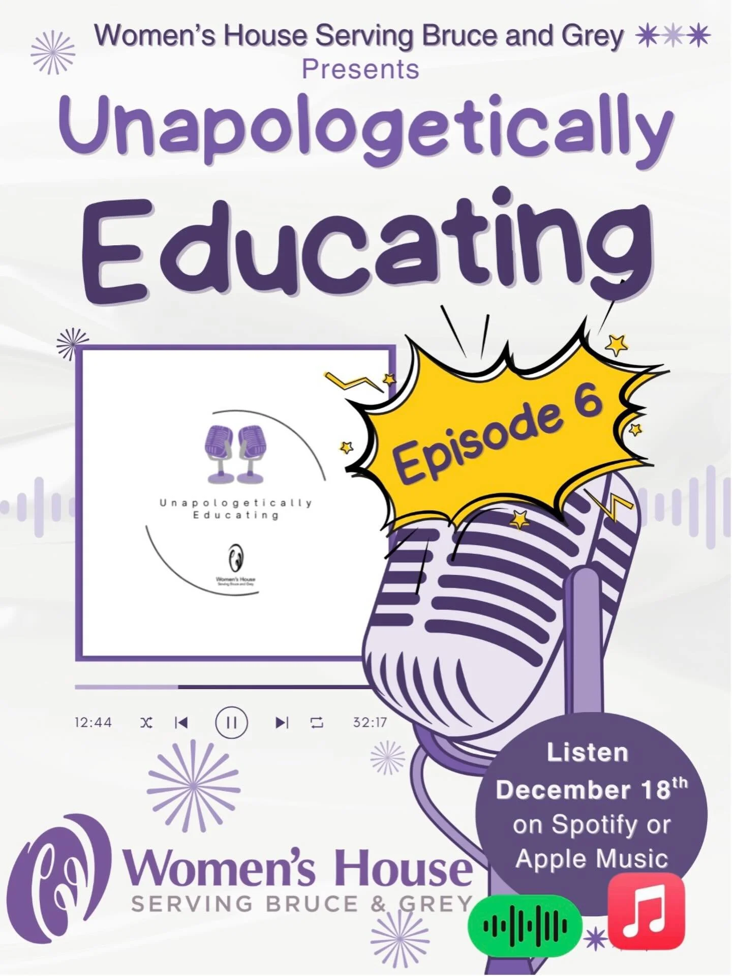 🎙️Unapologetically Educating🎙️
💥Episode 6💥

Empowering Change: The 16 Days of Activism

This conversation delves into the 16 Days of Activism Against Gender-Based Violence, exploring its significance, statistics, and the urgent need for action. I