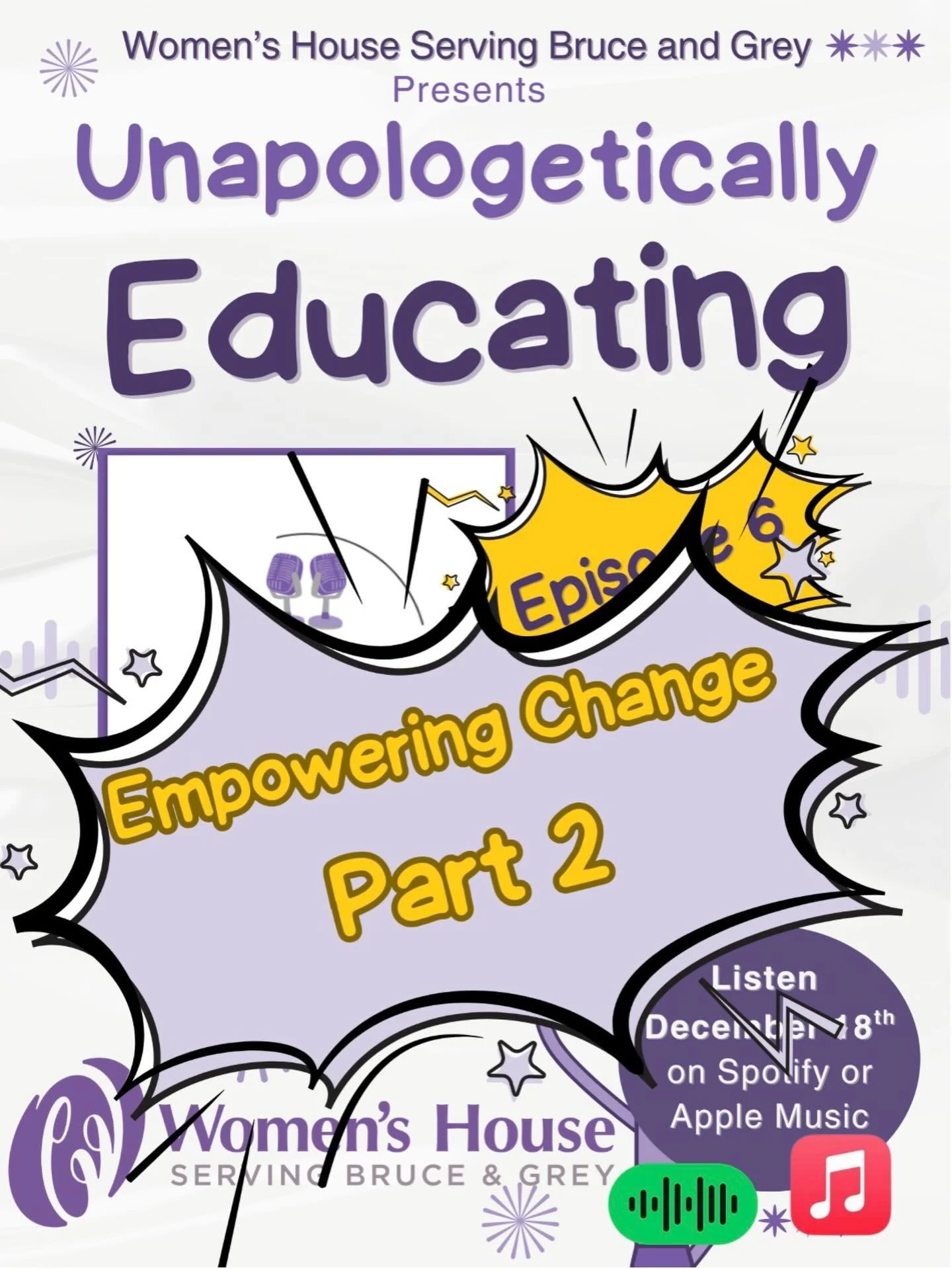 🎙️Empowering Change: part 2🎙️

This conversation delves into the critical issues surrounding gender-based violence, particularly in the context of the Montreal Massacre. It explores the roots of sexism and misogyny, the connection between everyday 