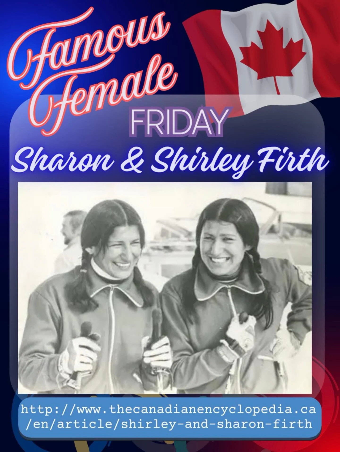 ✨𝐅𝐚𝐦𝐨𝐮𝐬 𝐅𝐞𝐦𝐚𝐥𝐞 𝐅𝐫𝐢𝐝𝐚𝐲✨

March is Women&rsquo;s History Month, and with the recent Winter Olympics, it was only fitting to showcase our amazing Canadian Female Athletes and their accomplishments. 

This week&rsquo;s honourees are twi