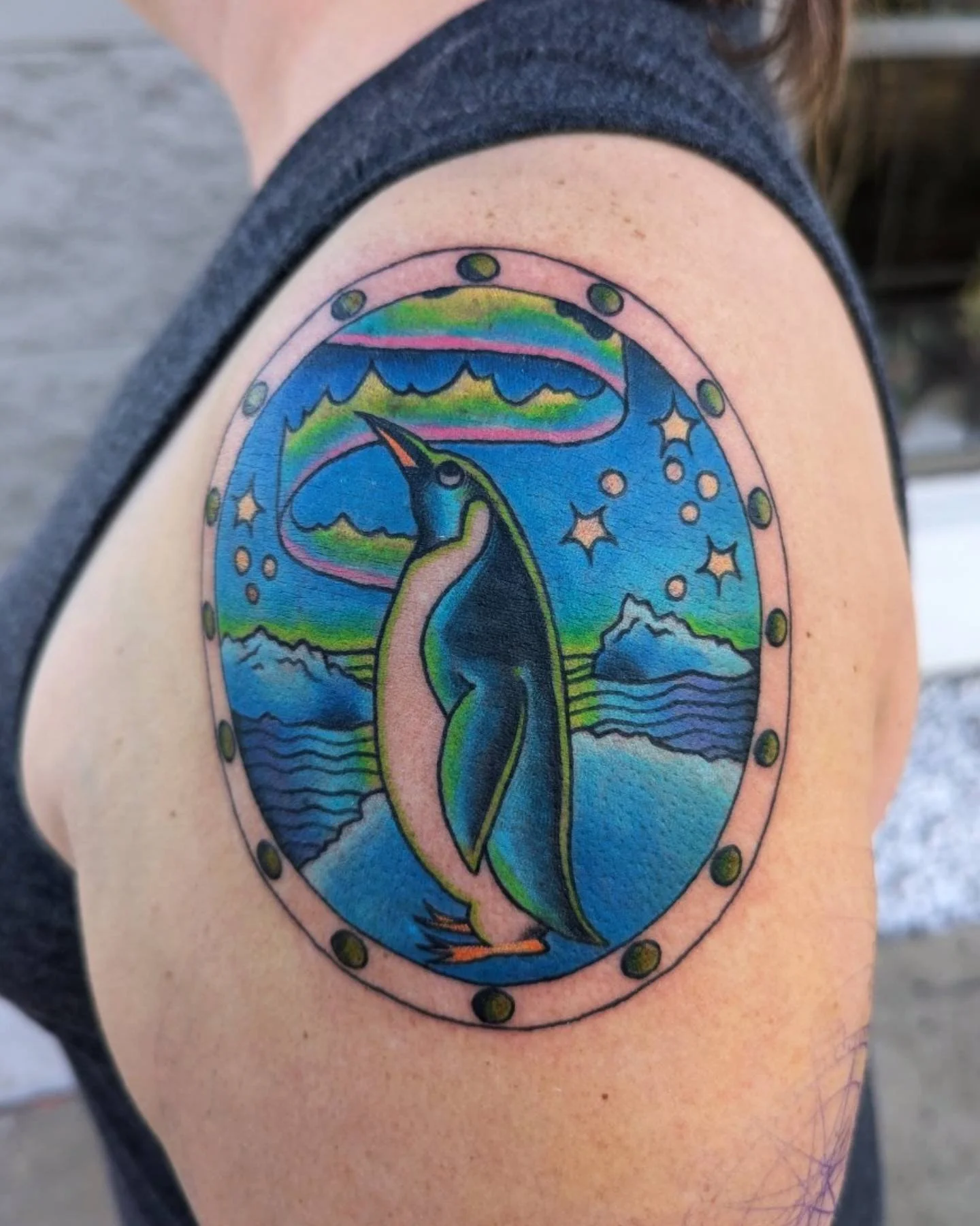 Repost with a slightly different photo that I like better lol
.
.
.
.
.

#colortattoo #tattooartist #arkansasartist #arkansastattoo #bentonvillearkansas #bentonvilletattoo #fayettevilletattoo #fayettevillearkansas #nwarkansas #nwarkansasartist #cutet