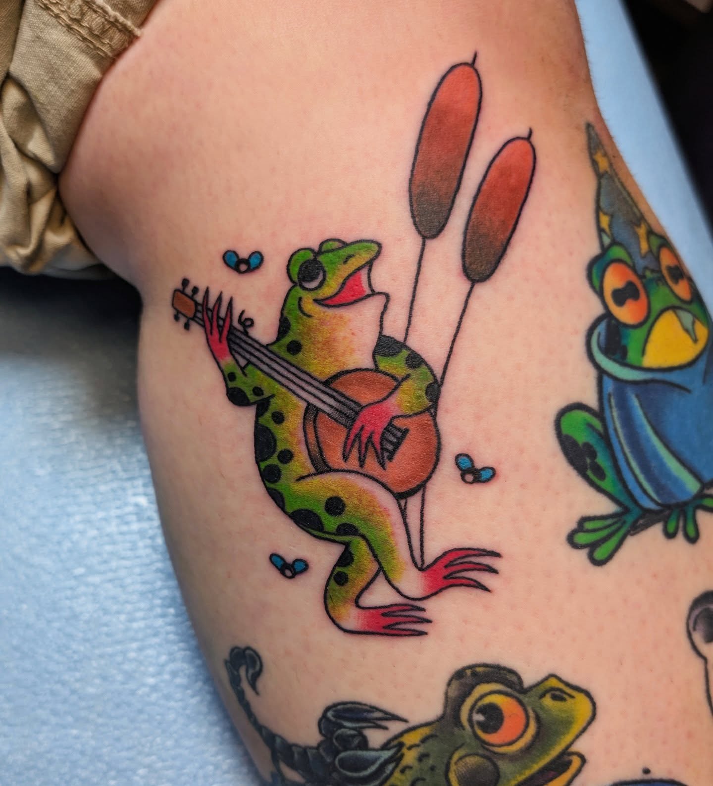 Ribbit 🐸 (other frogs not done by me)