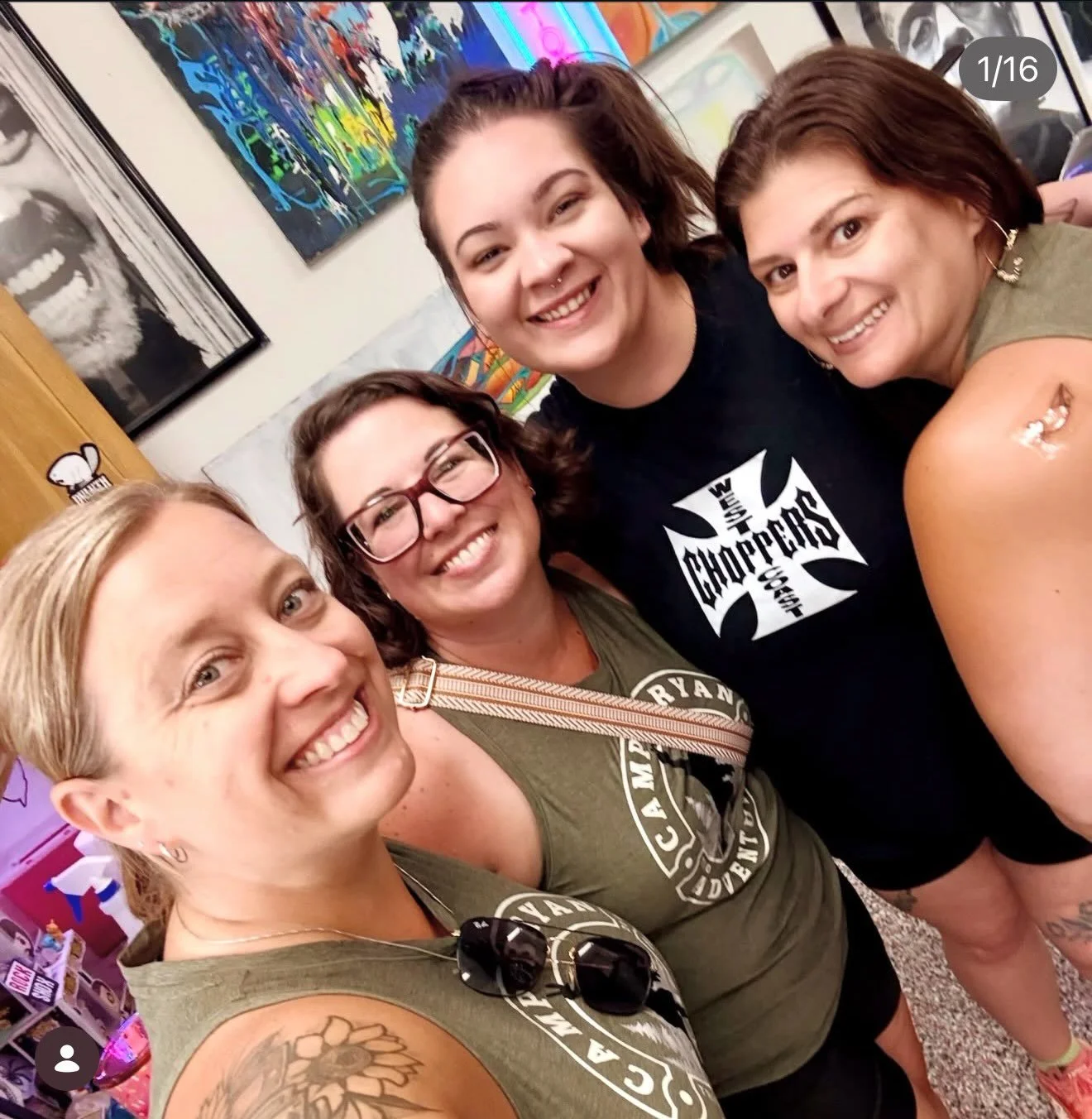 Love meeting new clients! These girls were so fun! Thanks for letting me tattoo you!! 🥰💕🪲 happy 4th!