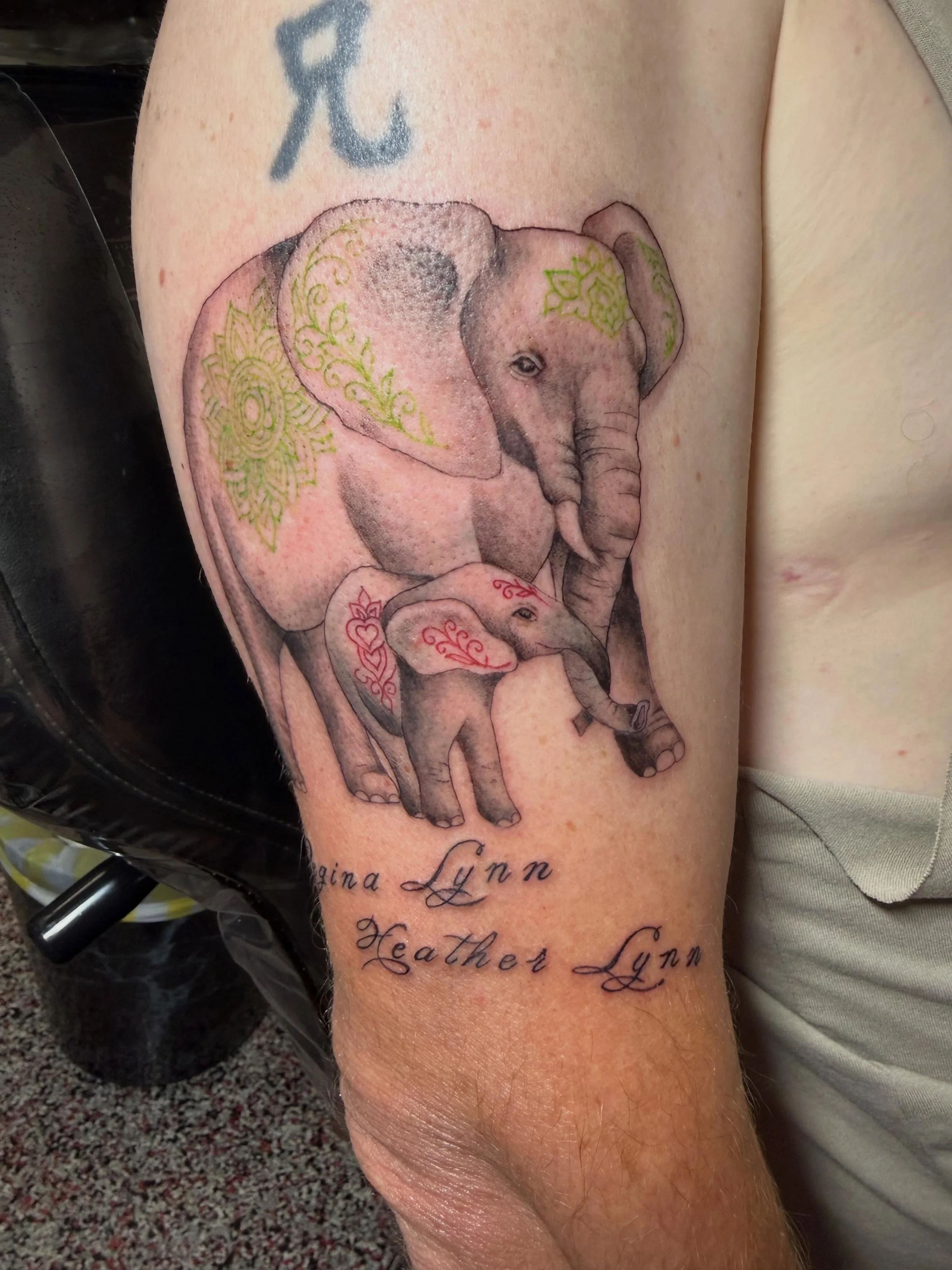 Had a fun couple of memorial elephants today!!! 🐘 💕🦋