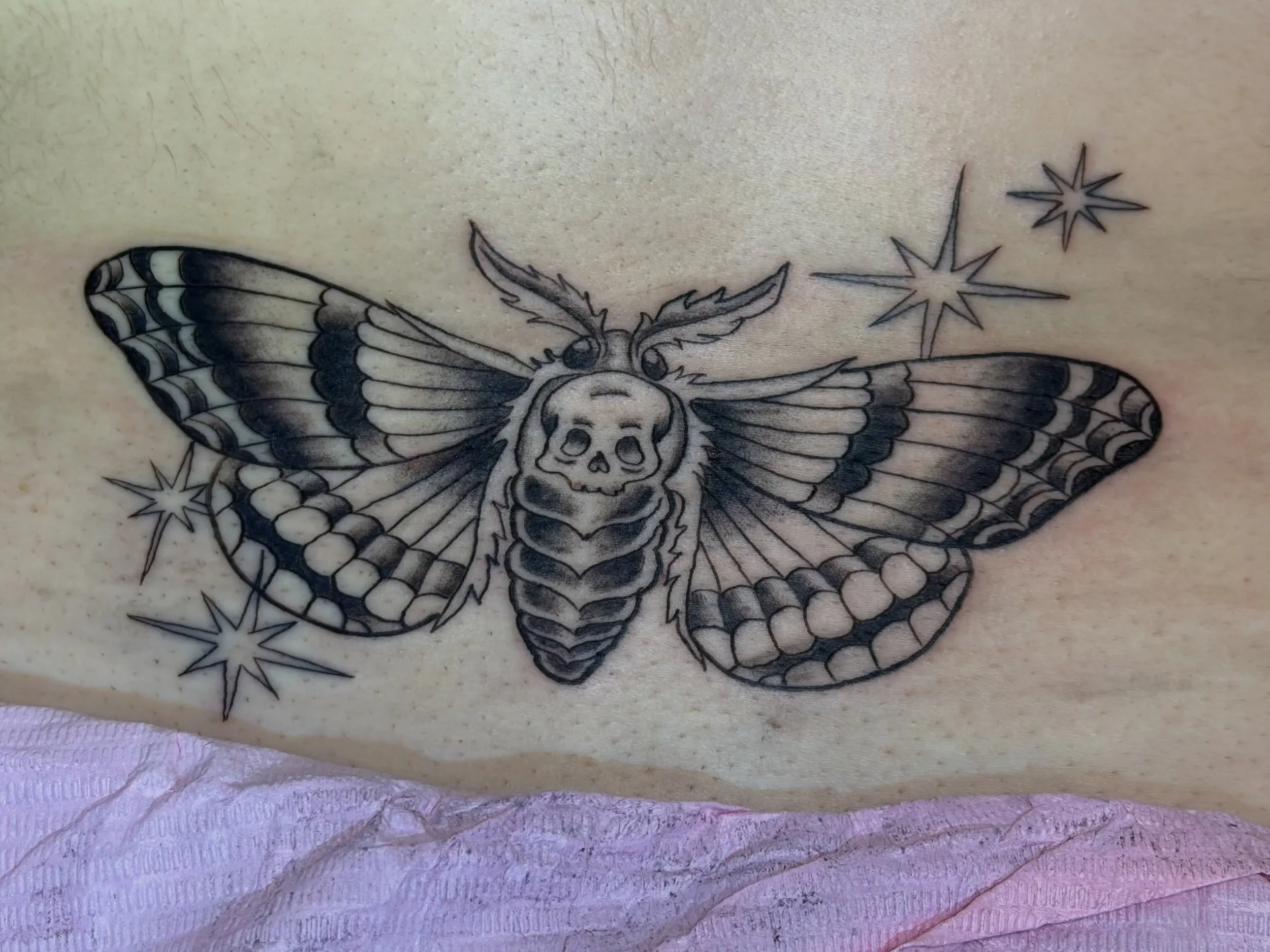 Had a fun time doin this cutie today!! 🦋