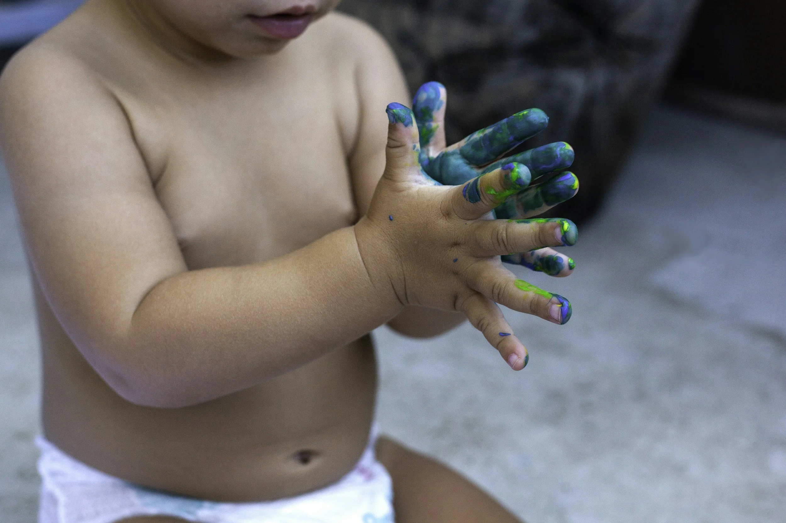 Messy Play: It's More Than OK!
