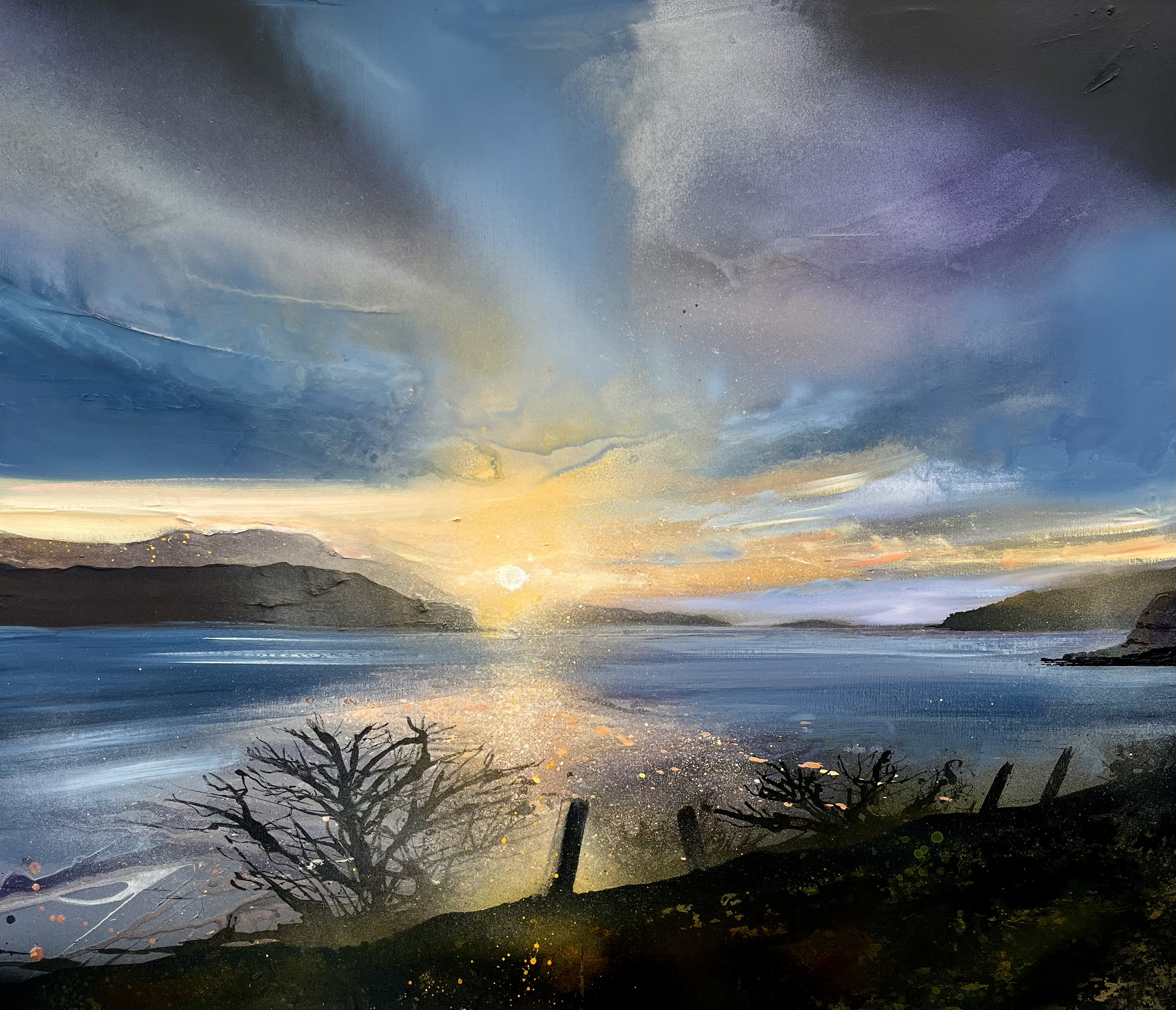 Sunset over the island of Ulva 77x91cm.png