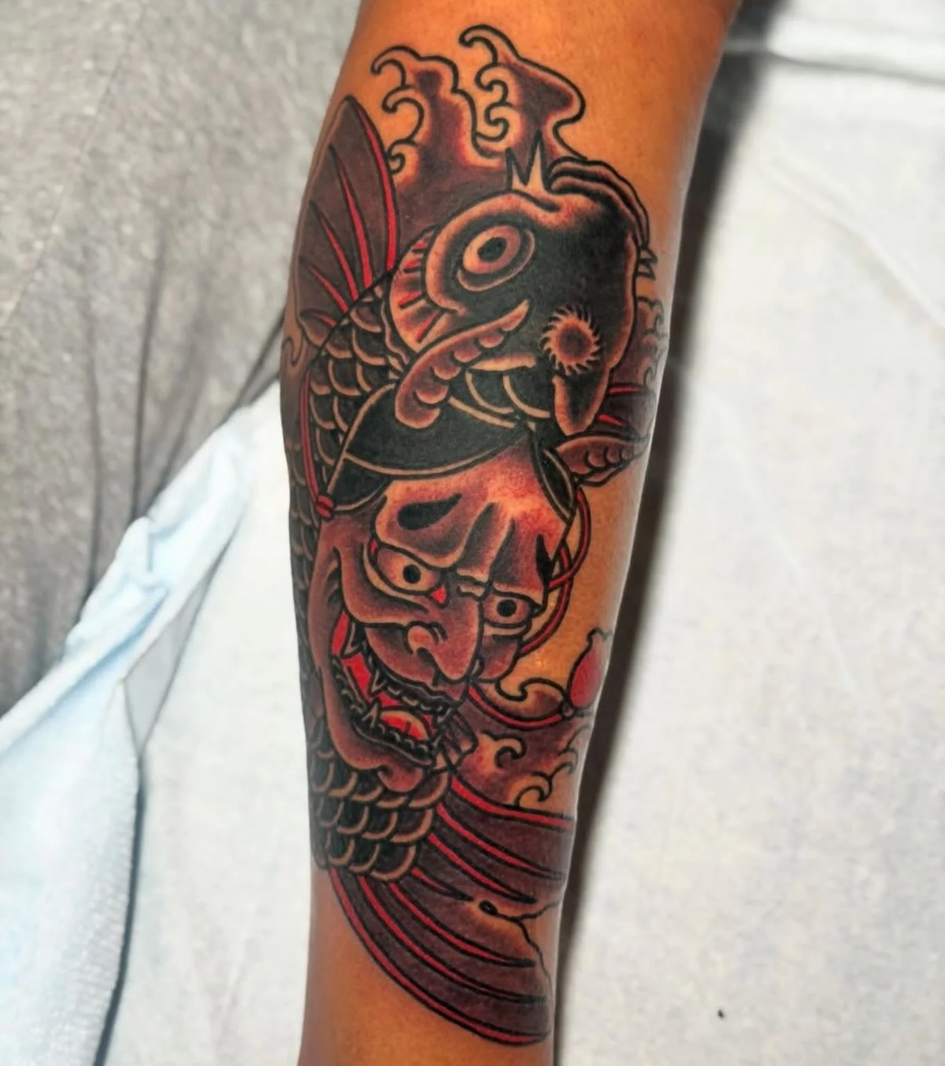 Tattoo by @frankiemejiatattoo #northshorema #gardencitytattoo #traditionaltattoos #traditionaltattoo #beverlyma