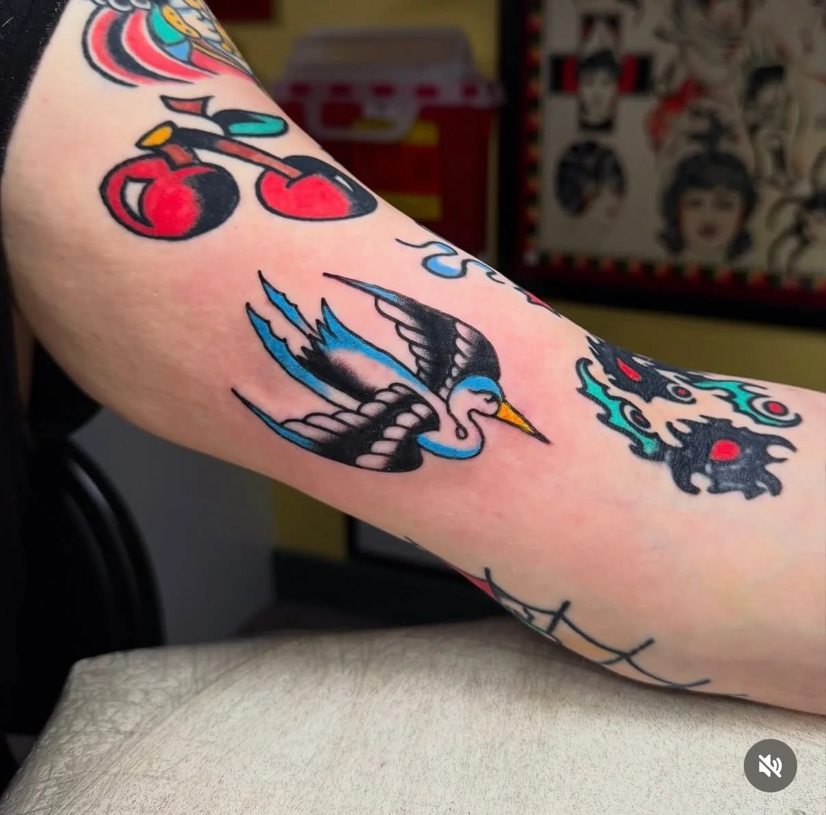 Tattoo by @cool.hand.danielle #northshorema #gardencitytattoo #traditionaltattoos #traditionaltattoo #beverlyma