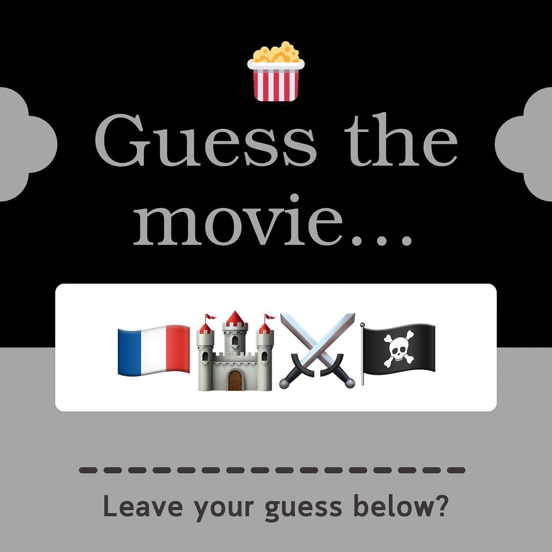 Can you guess what movie we&rsquo;re reviewing on this week&rsquo;s episode? Put your guesses below!