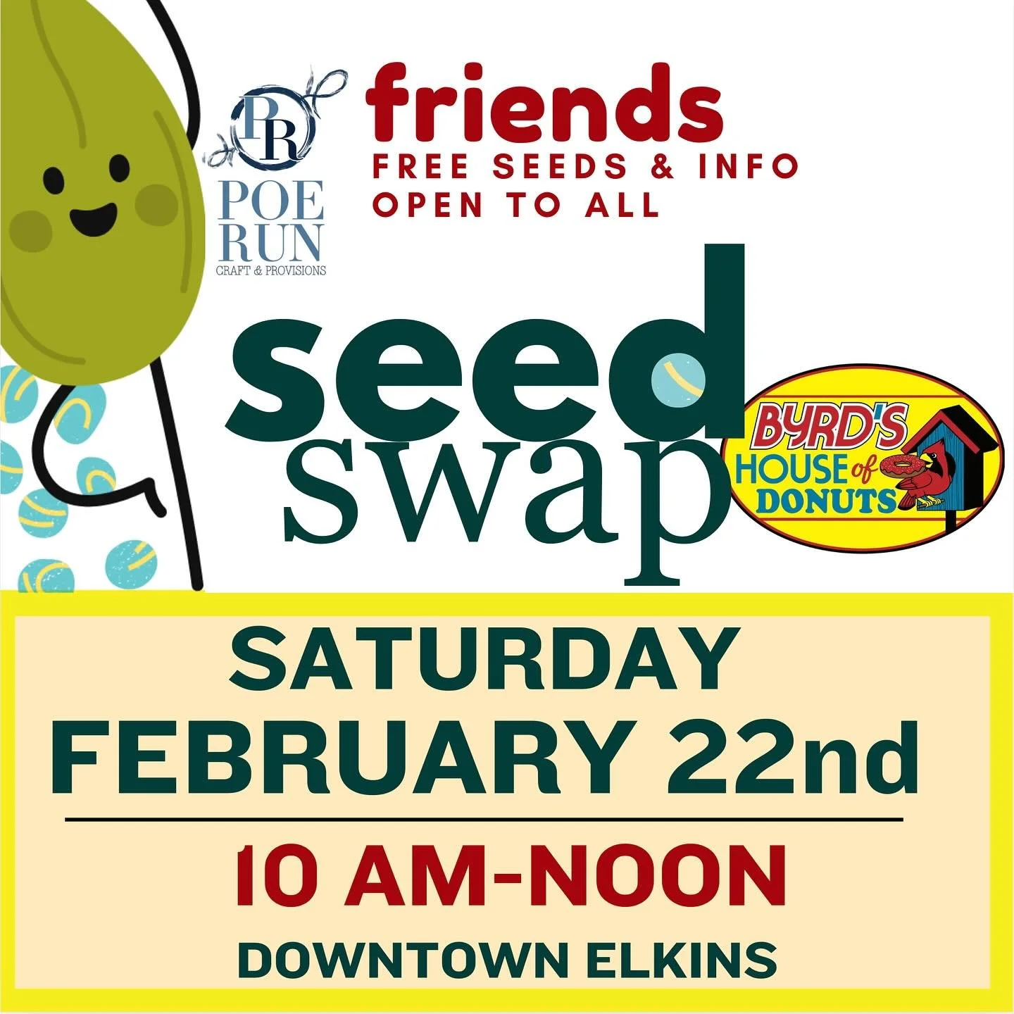 Today let&rsquo;s trade seeds, grow our own food, share food