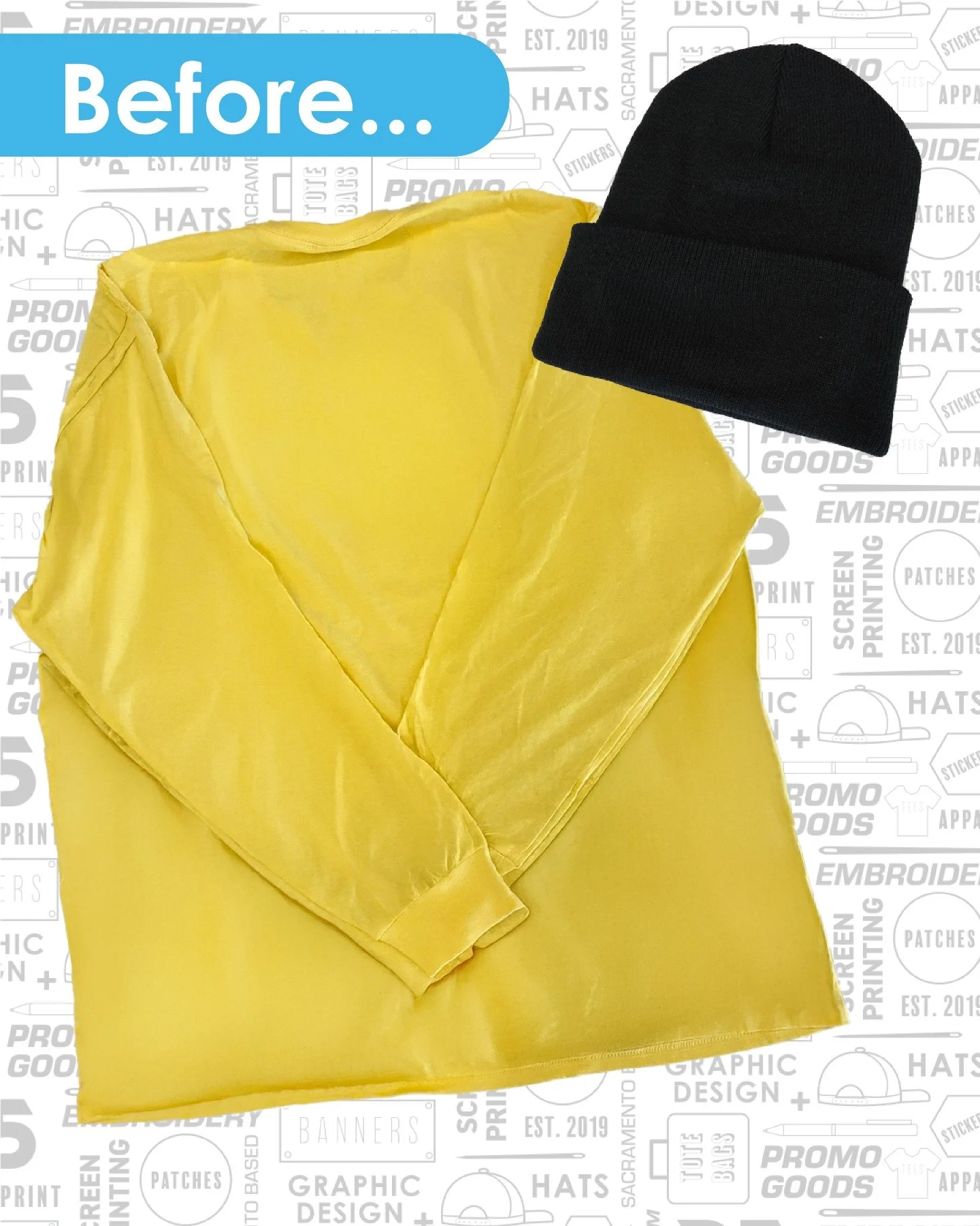 Nothing beats a good transformation! 
Swipe to see the before after of the items we decorated for C&S Grocers.
From blank to branded, these pieces now showcase a look that’s as professional as it is eye-catching. We love helping companies