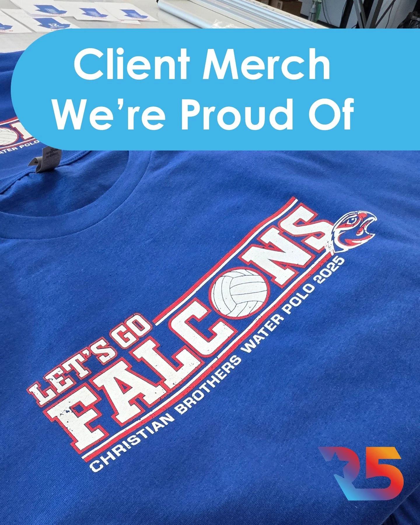 Shoutout to Christian Brothers High School for letting us bring their brand to life! 
We had a blast creating custom merchandise that showcase their identity in style. From start to finish, seeing their vision become reality is why we love what we d