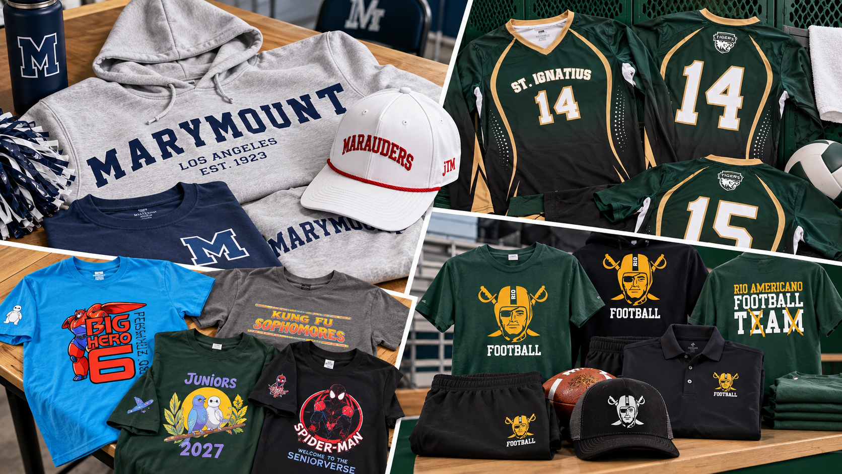 Custom School Spirit Wear Ideas 