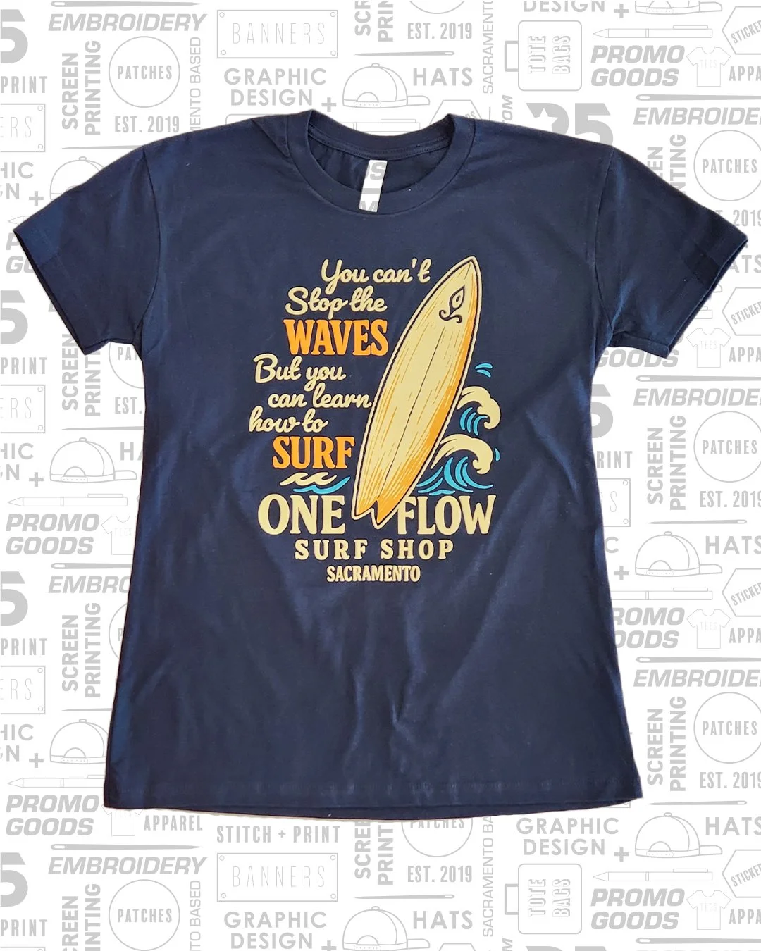 One Flow Surf Shop Shirt.jpg