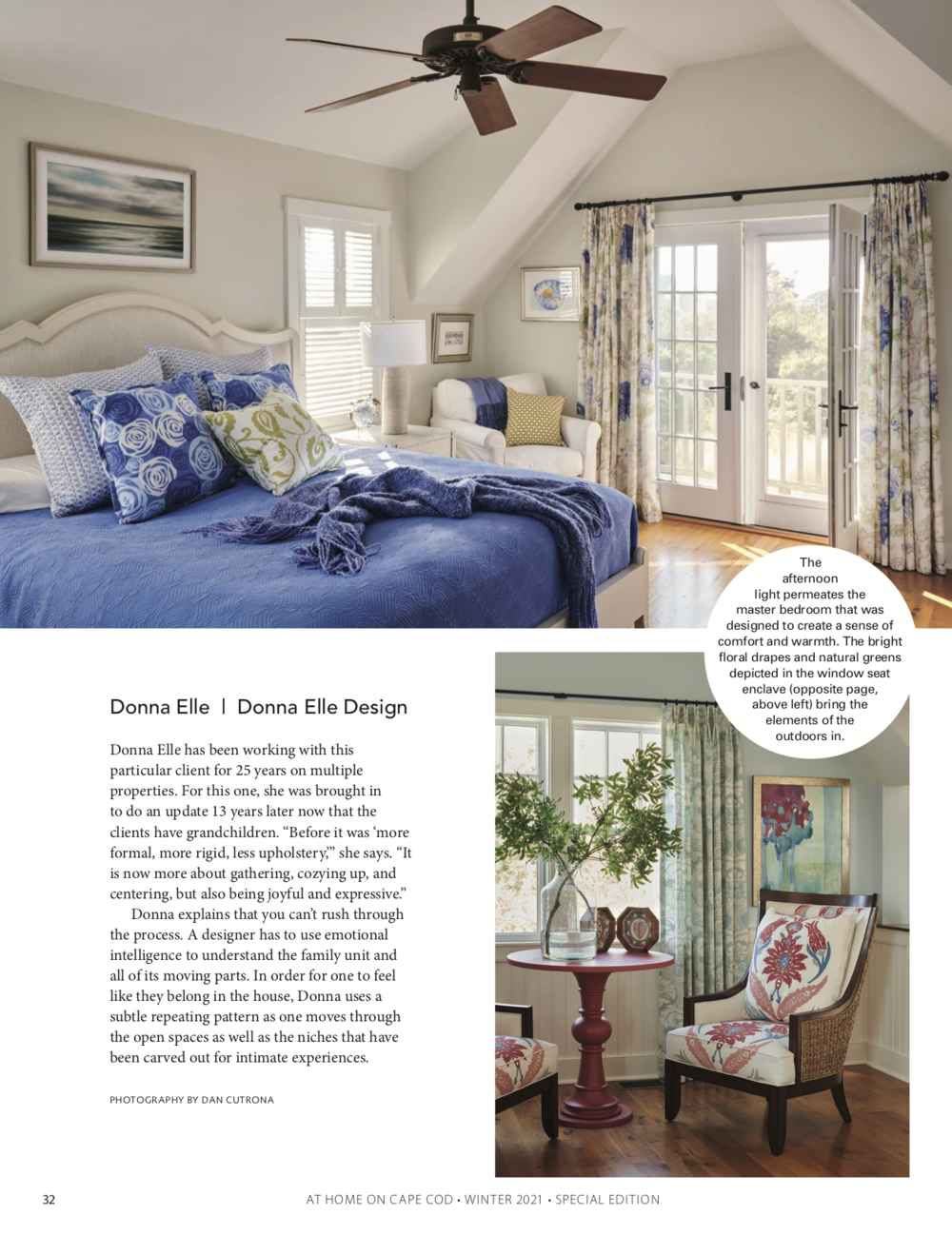 At Home on Cape Cod: The Interior Design Issue January 2021