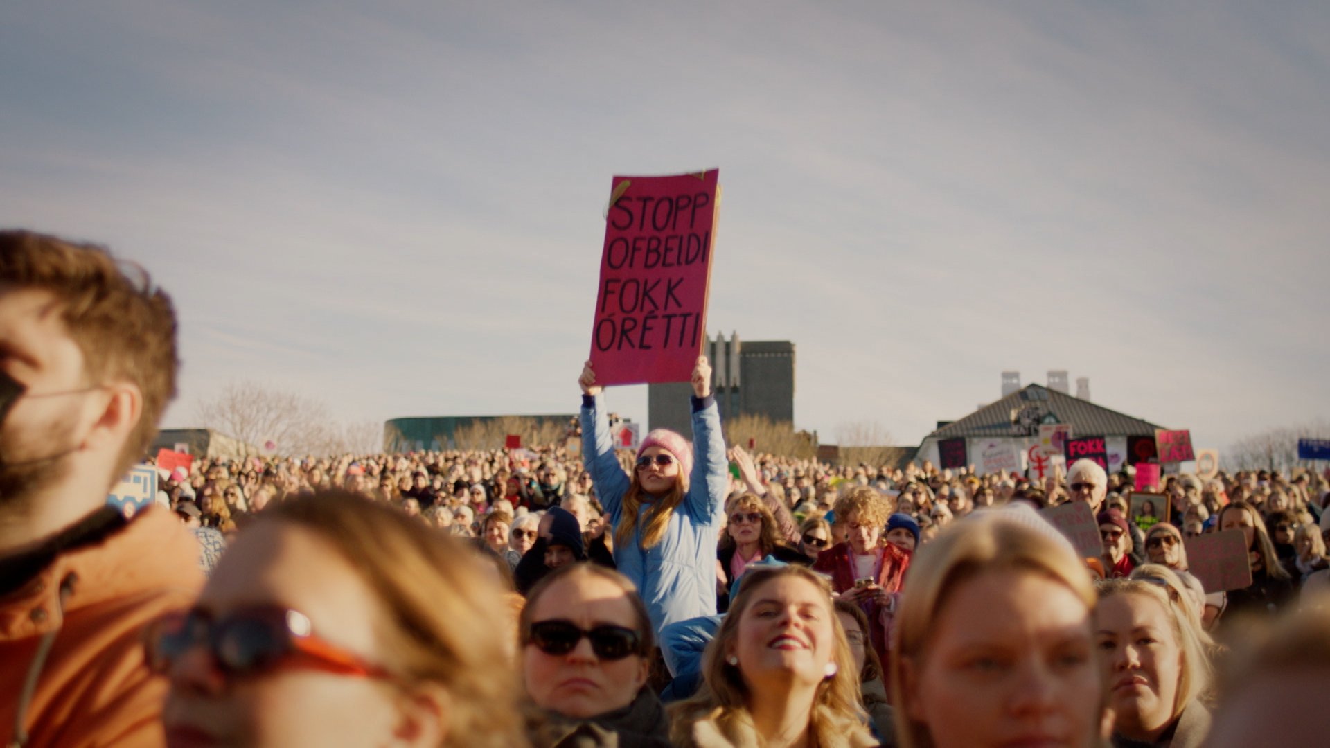 Iceland women strike gender paygap third shift