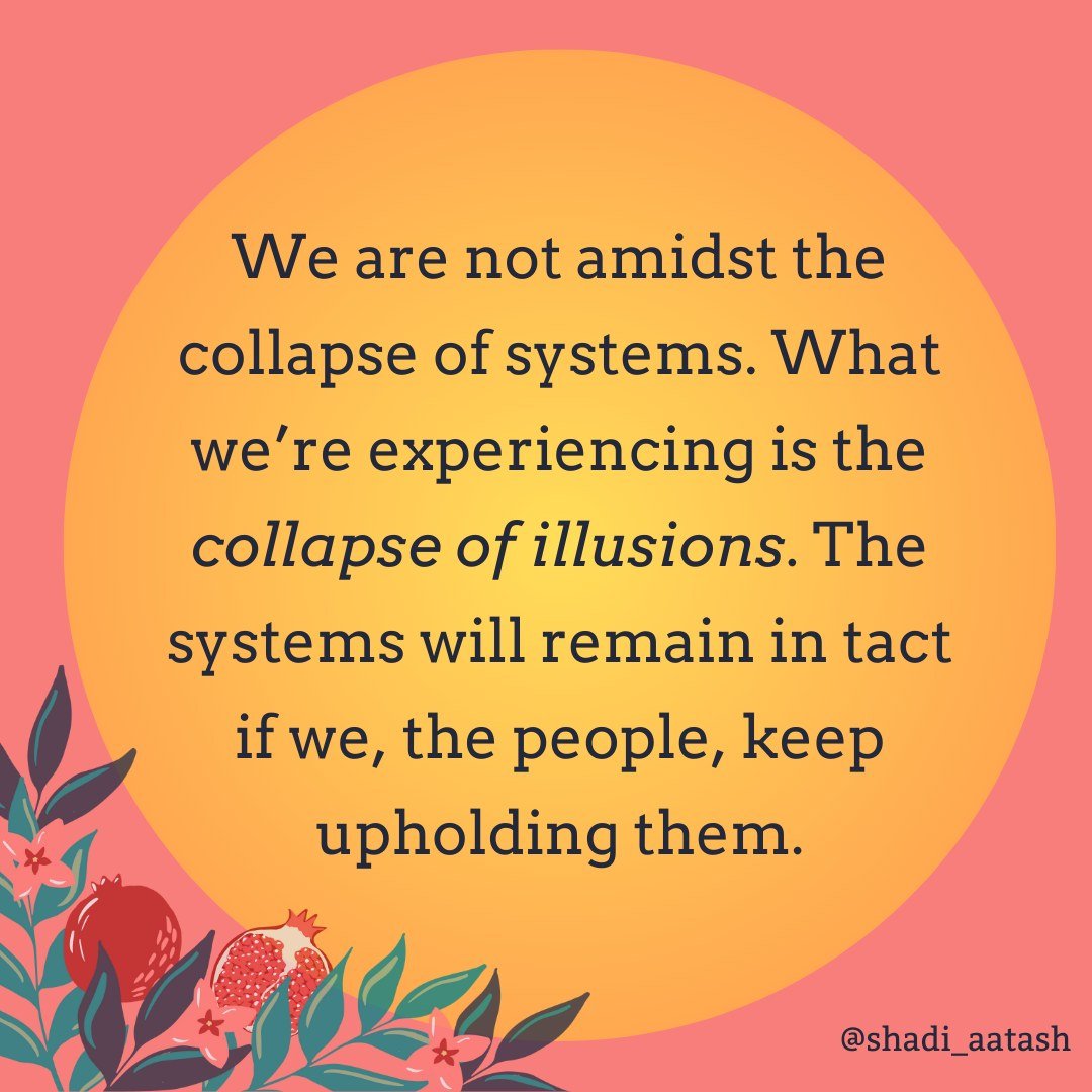 We talk about &ldquo;systems&rdquo; as if they&rsquo;re abstract. But systems are comprised of people, and upheld by our perspectives and actions.

May this Full Moon in Scorpio show us our own entanglements with these predatory systems that permeate