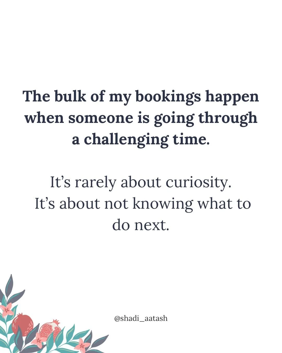 A lot of decision-making pressure comes from not knowing when something is meant to happen.

When you&rsquo;re in a phase where things are still unfolding, everything can feel uncertain.

When you&rsquo;re in a moment that calls for action, that same