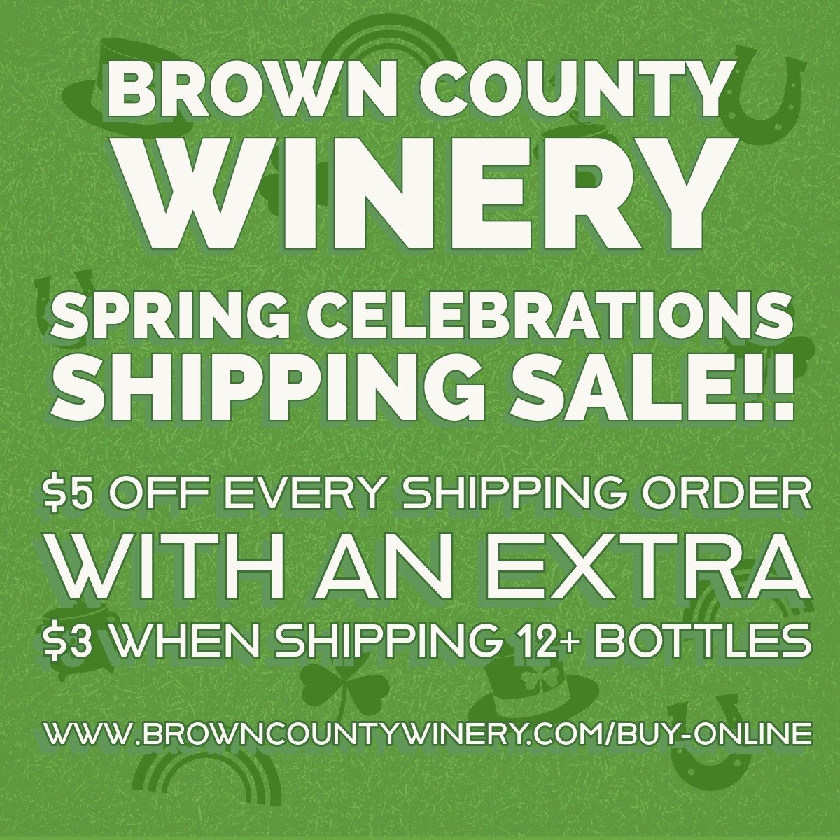Sale ends on the Spring Equinox!! Order at www.browncountywinery.com/buy-online or call the winery at 812.988.6144. #ILoveBrownCounty #ExploreIndianaWines