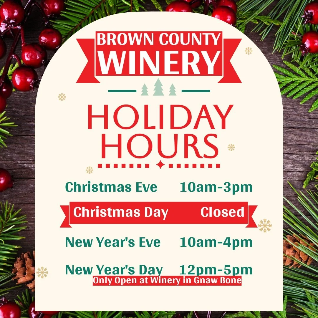 We will have shortened hours during this holiday season.  We will be open our normal hours for every other day in December.