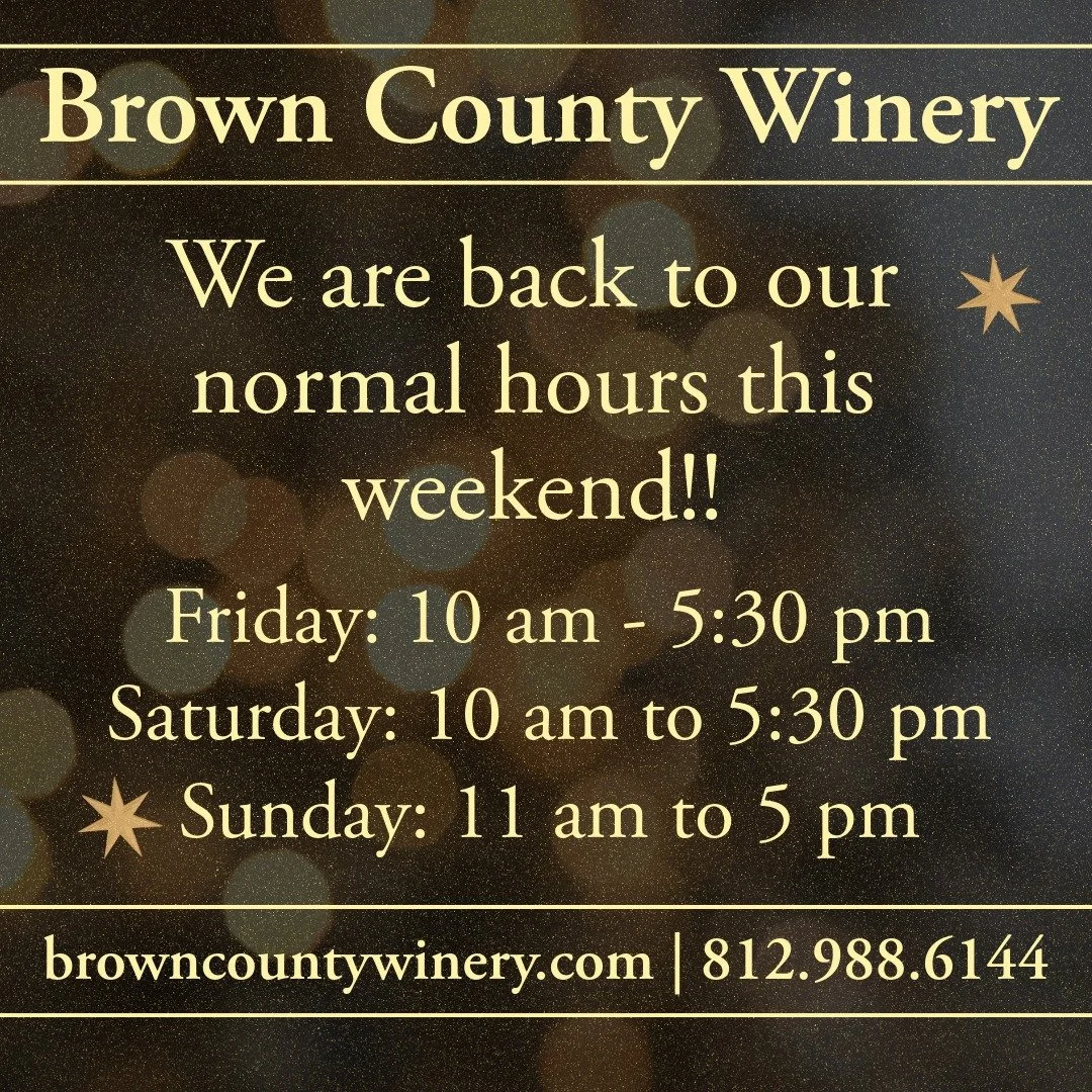 #ILoveBrownCounty #IndianaWine