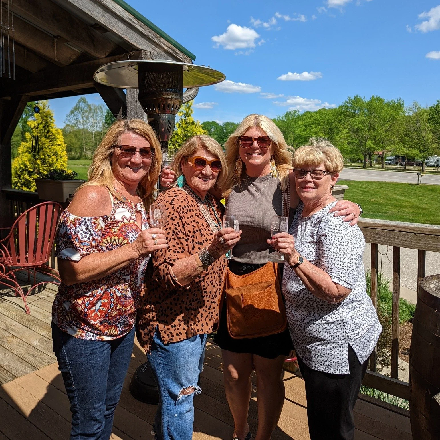 It was stormy last night, but everything is great at Brown County Winery today!! Visit us for a wine tasting and try this years White Sangria or the Old Barrel Port aged in Hard Truth whiskey barrels.

#ILoveBrownCounty