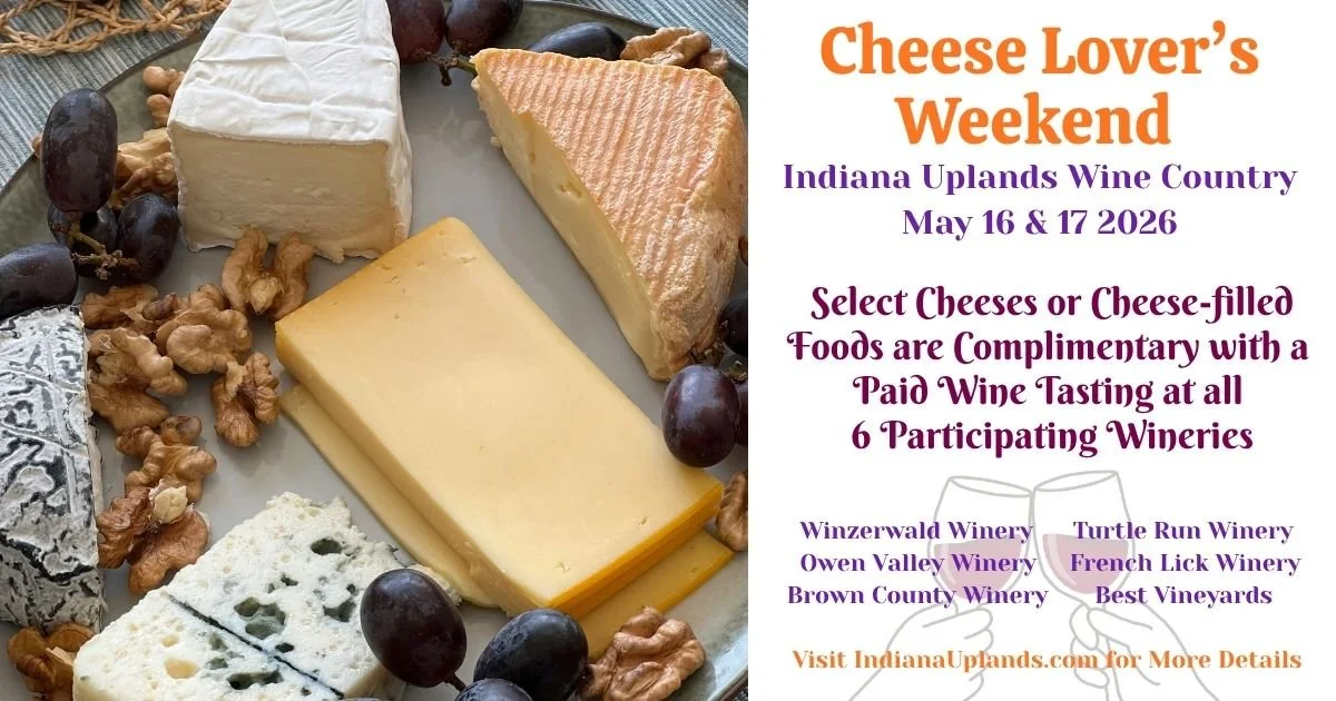 Indiana Uplands Cheese Lover's Weekend